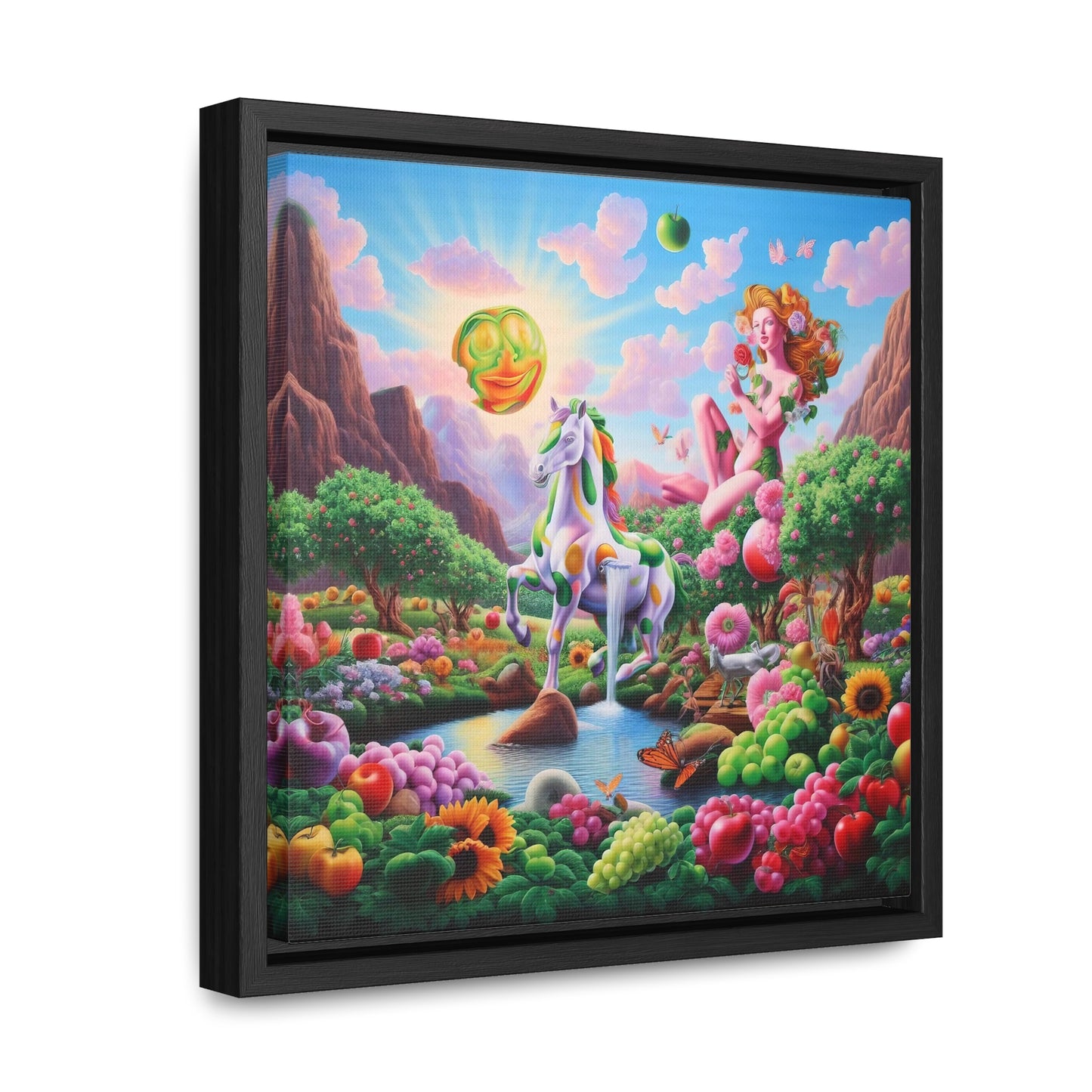 Framed Gallery Canvas Wrap - Spring 114