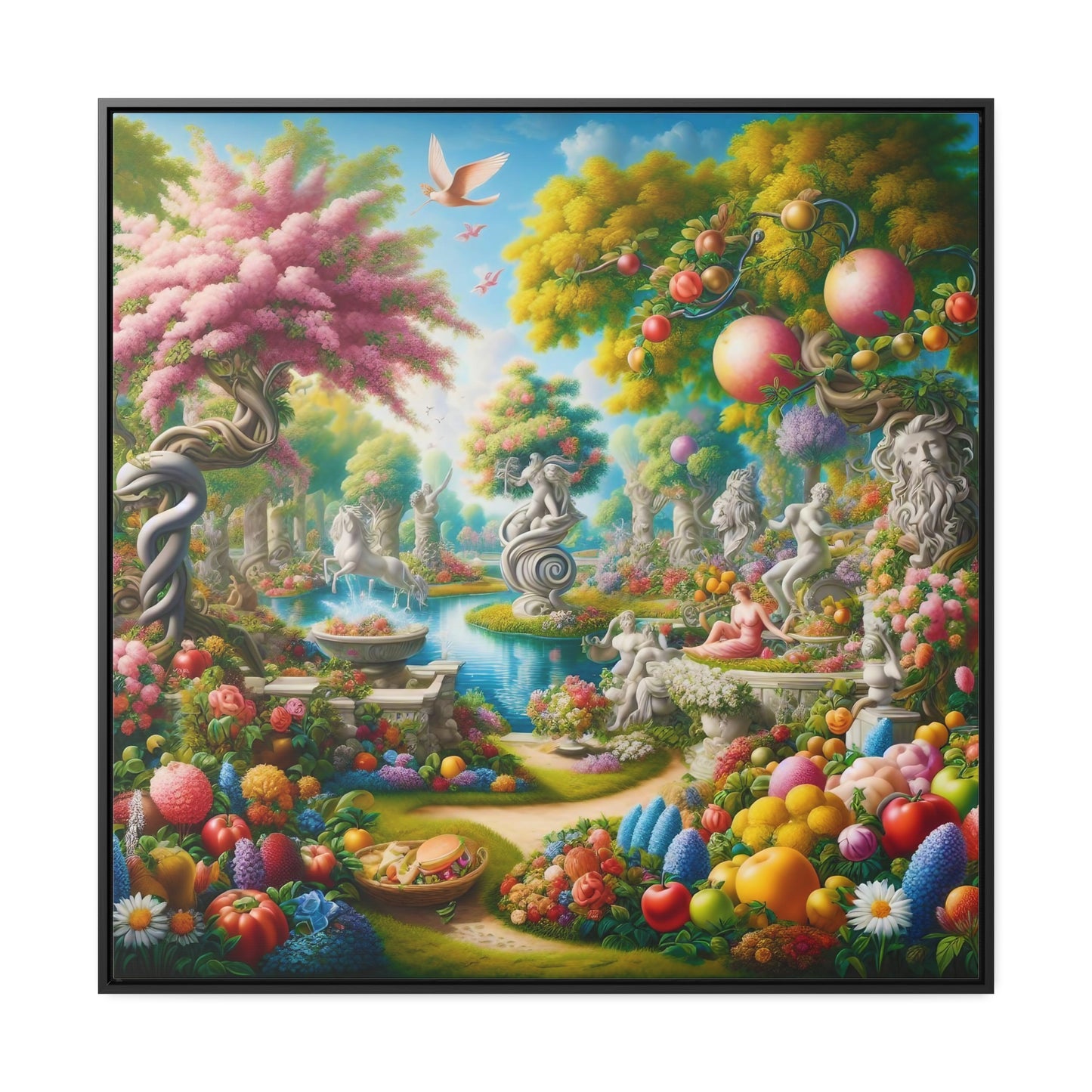 Framed Gallery Canvas Wrap - Spring 47