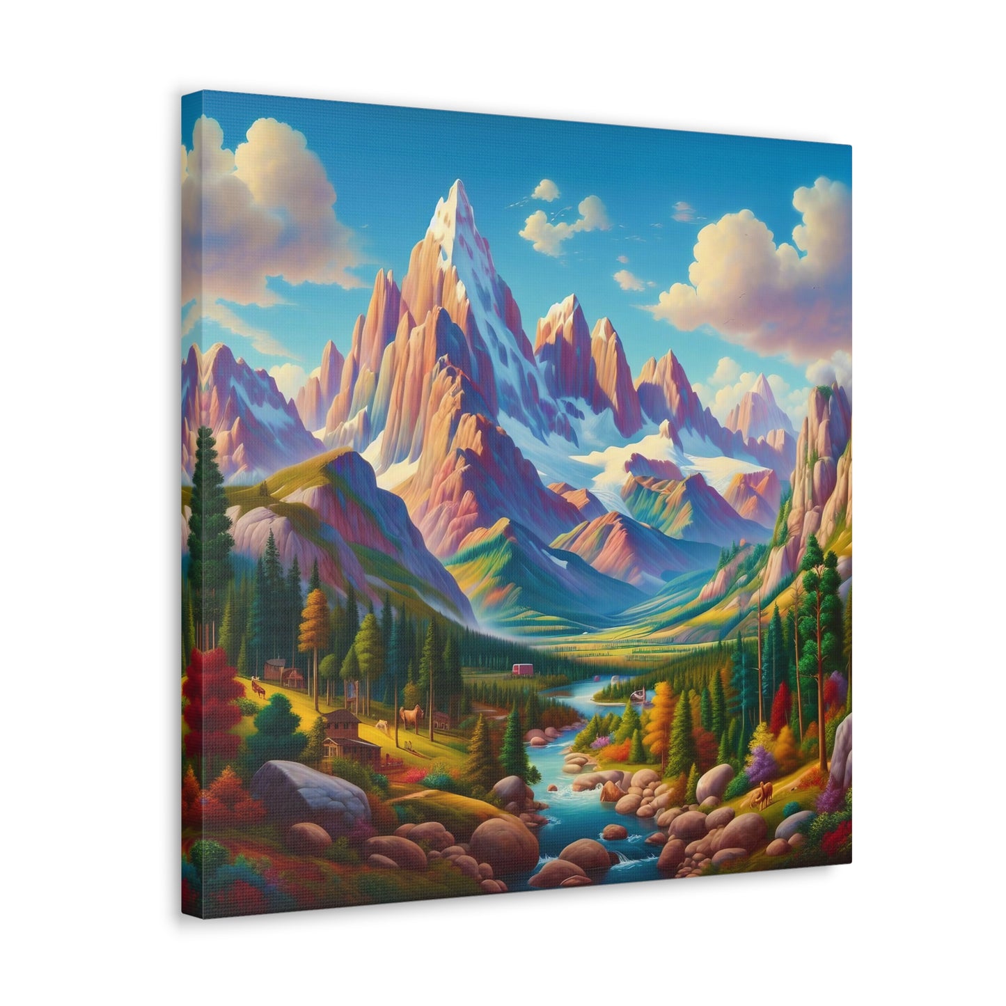 Canvas Gallery Wrap - Mountains 4