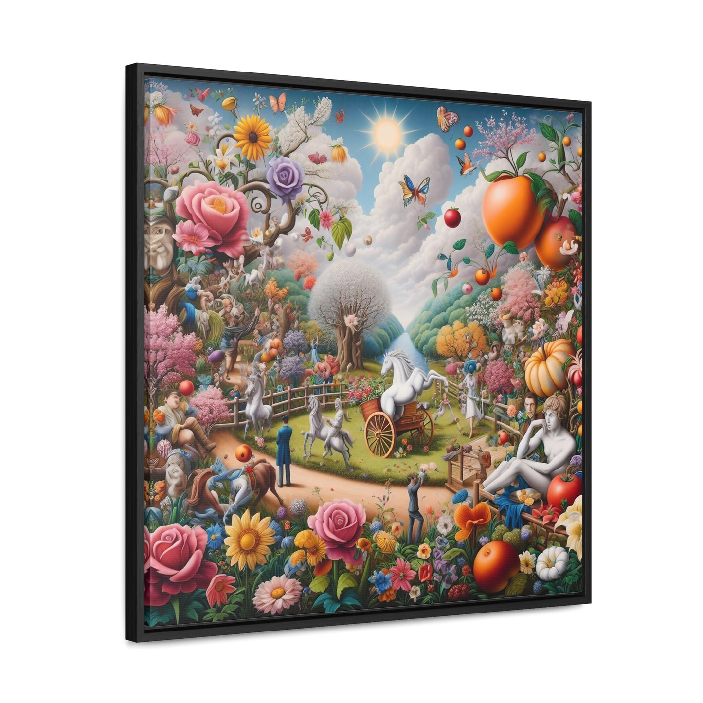 Framed Gallery Canvas Wrap - Spring 8