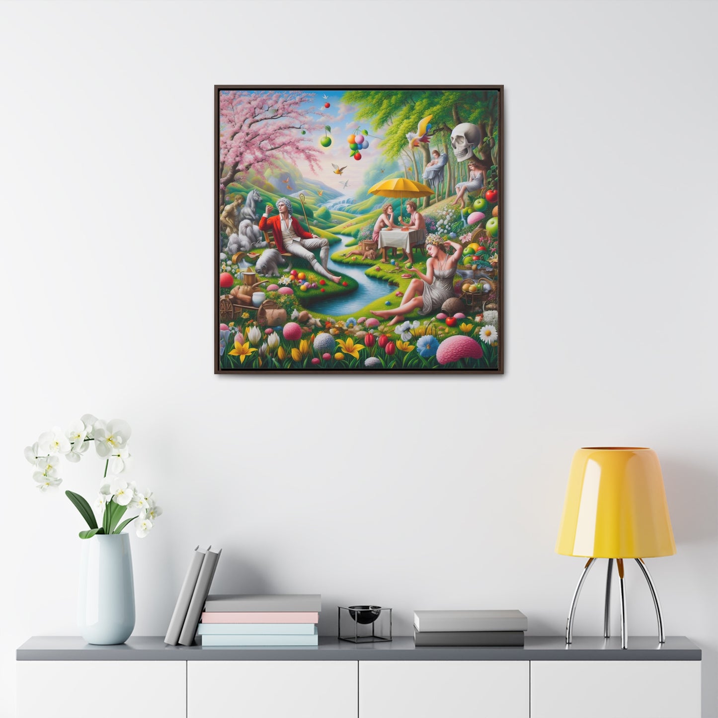 Framed Gallery Canvas Wrap - Spring 108