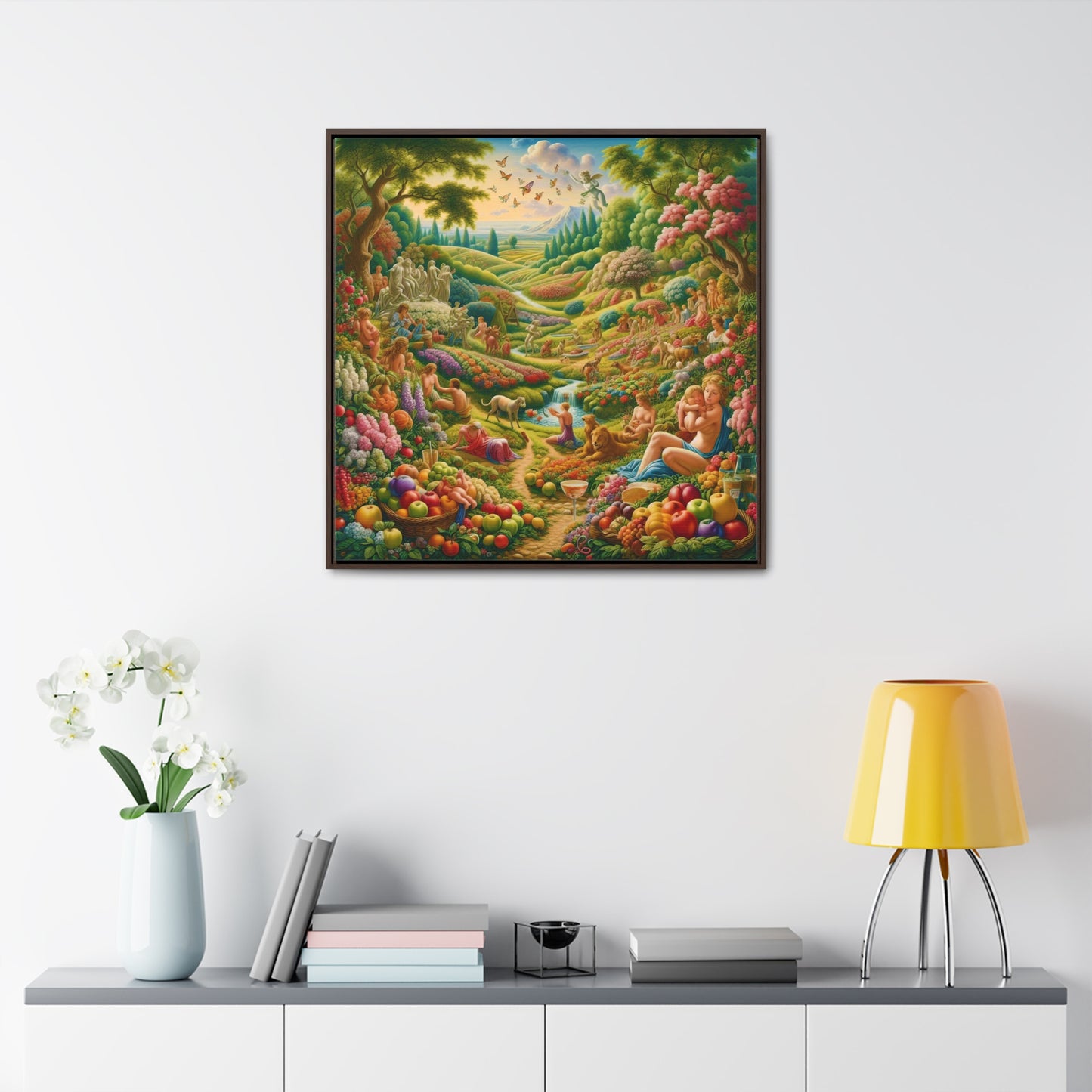 Framed Gallery Canvas Wrap - Spring 5