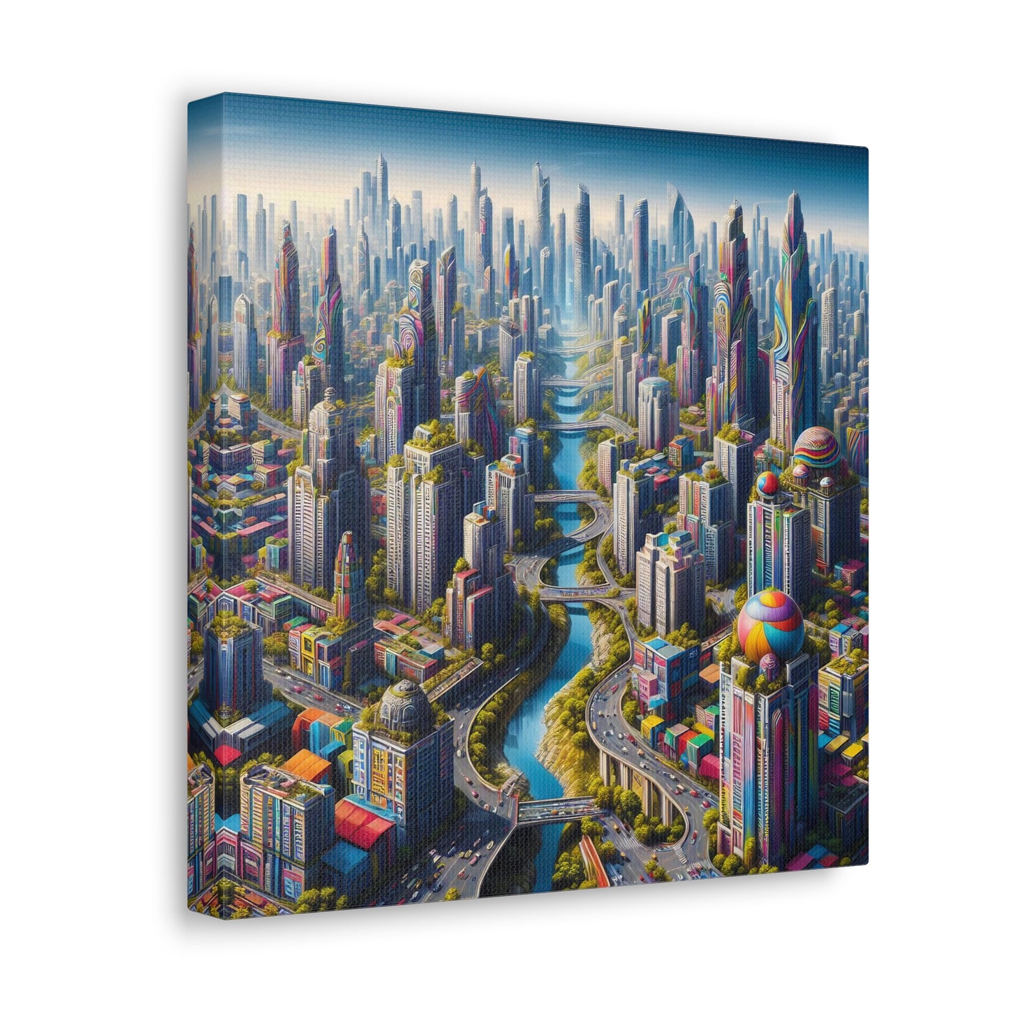 Canvas Gallery Wrap - City 11