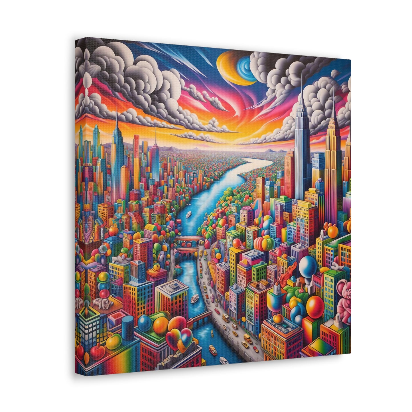 Canvas Gallery Wrap - City 15