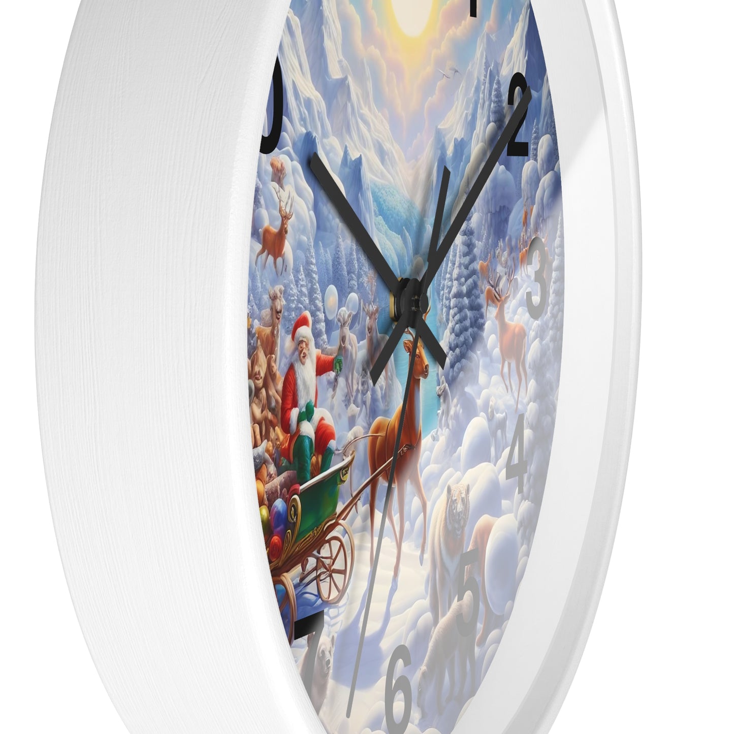 Wall Clock - Winter 123