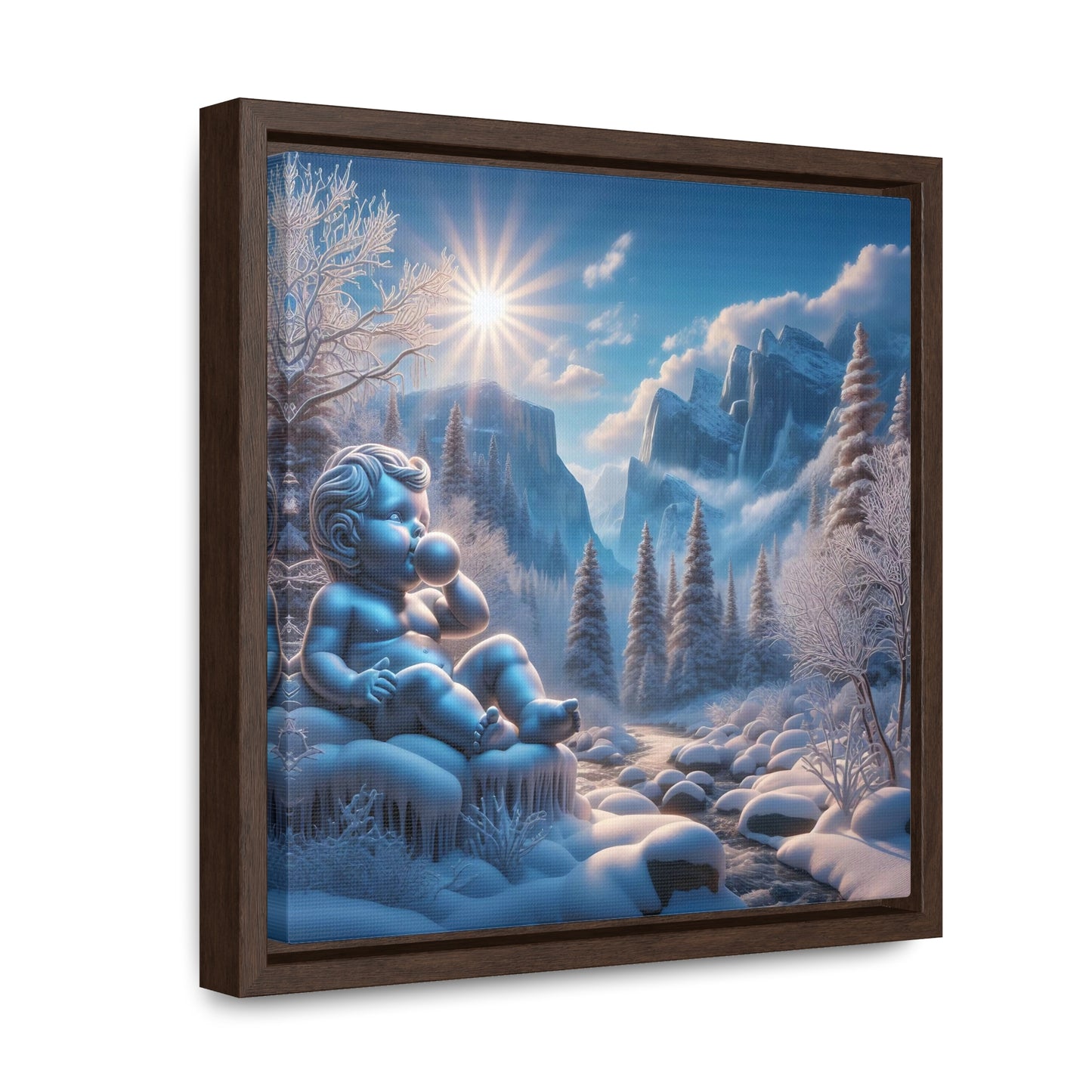 Framed Gallery Canvas Wrap - Winter 119