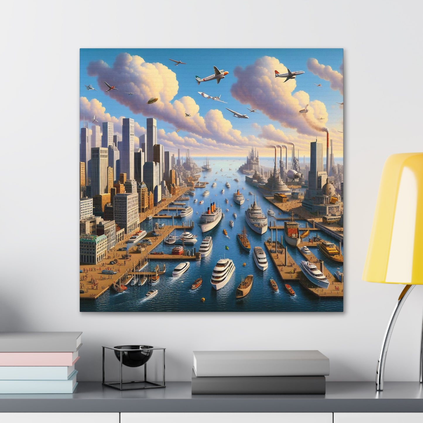 Canvas Gallery Wrap - Harbor 4