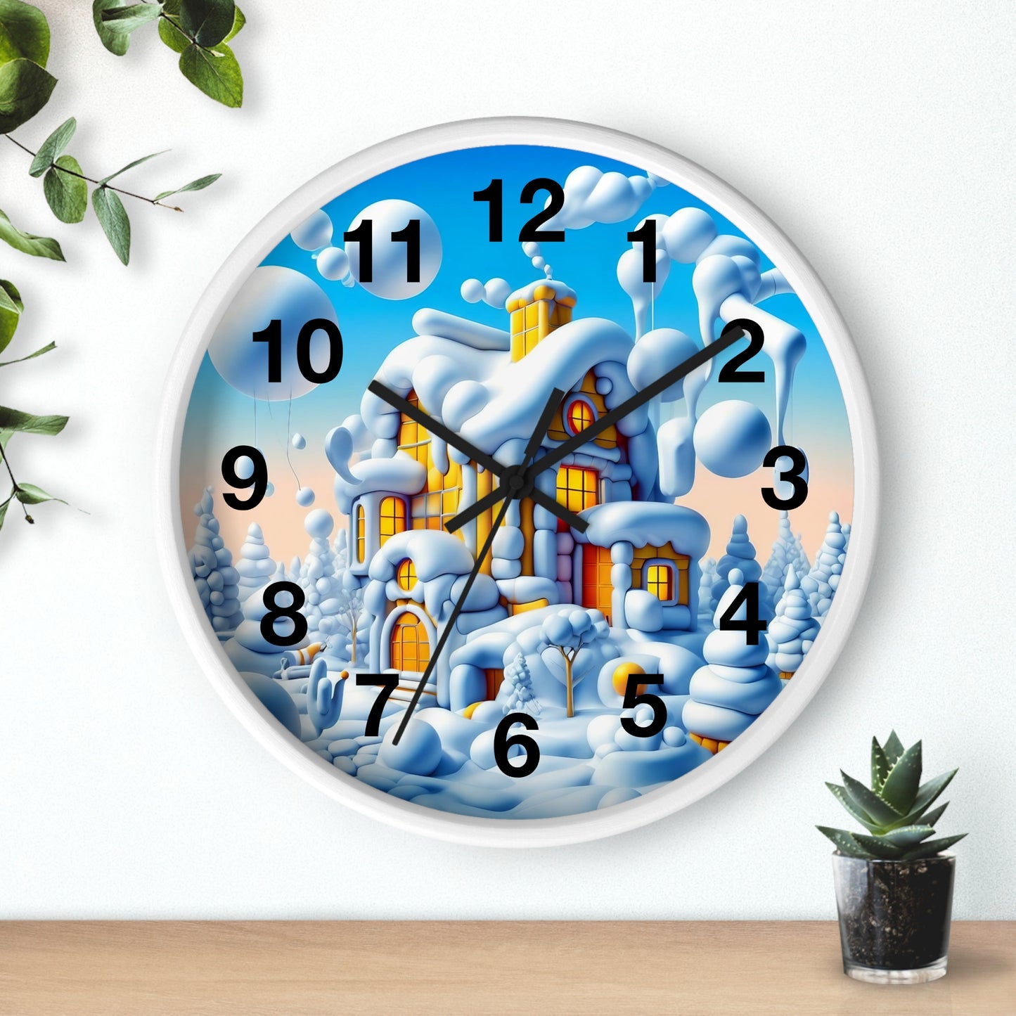 Wall Clock - Winter 111