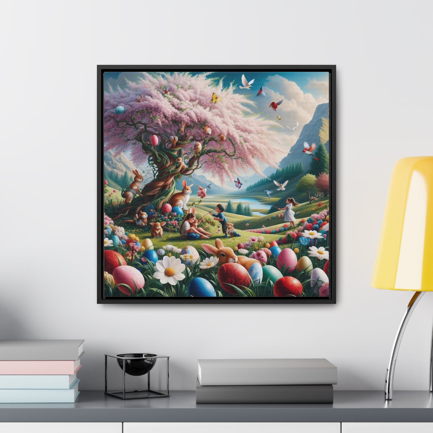 Framed Gallery Canvas Wrap - Spring 119