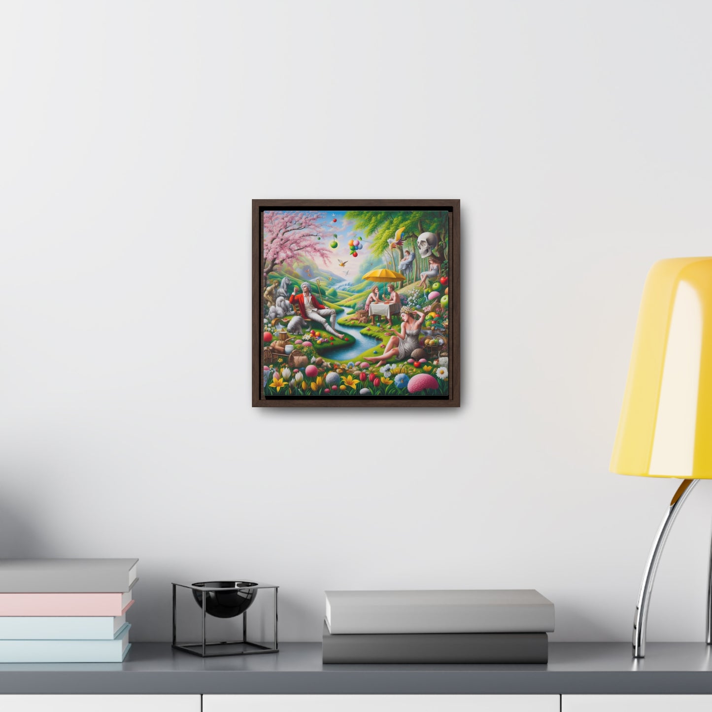 Framed Gallery Canvas Wrap - Spring 108