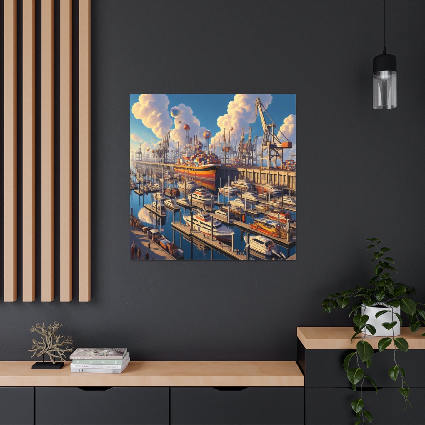 Canvas Gallery Wrap - Harbor 8