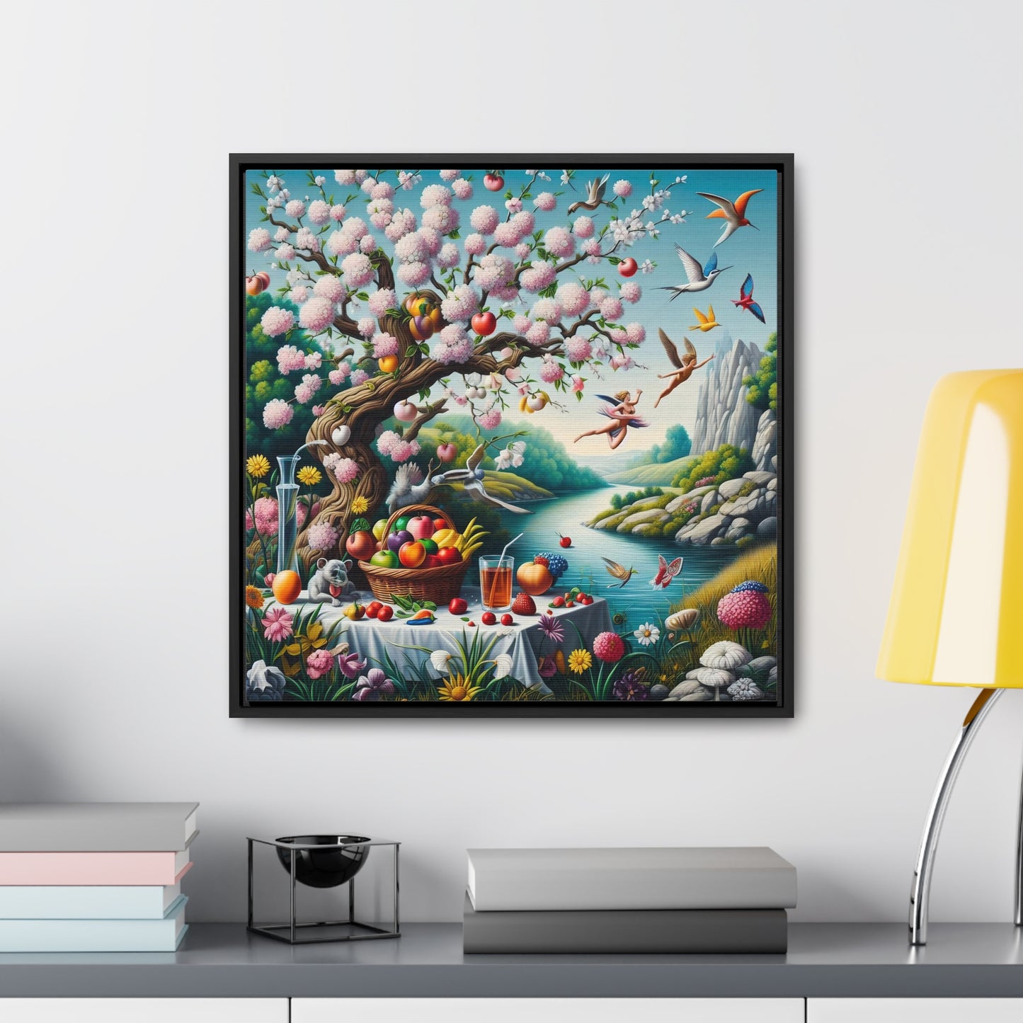 Framed Gallery Canvas Wrap - Spring 36