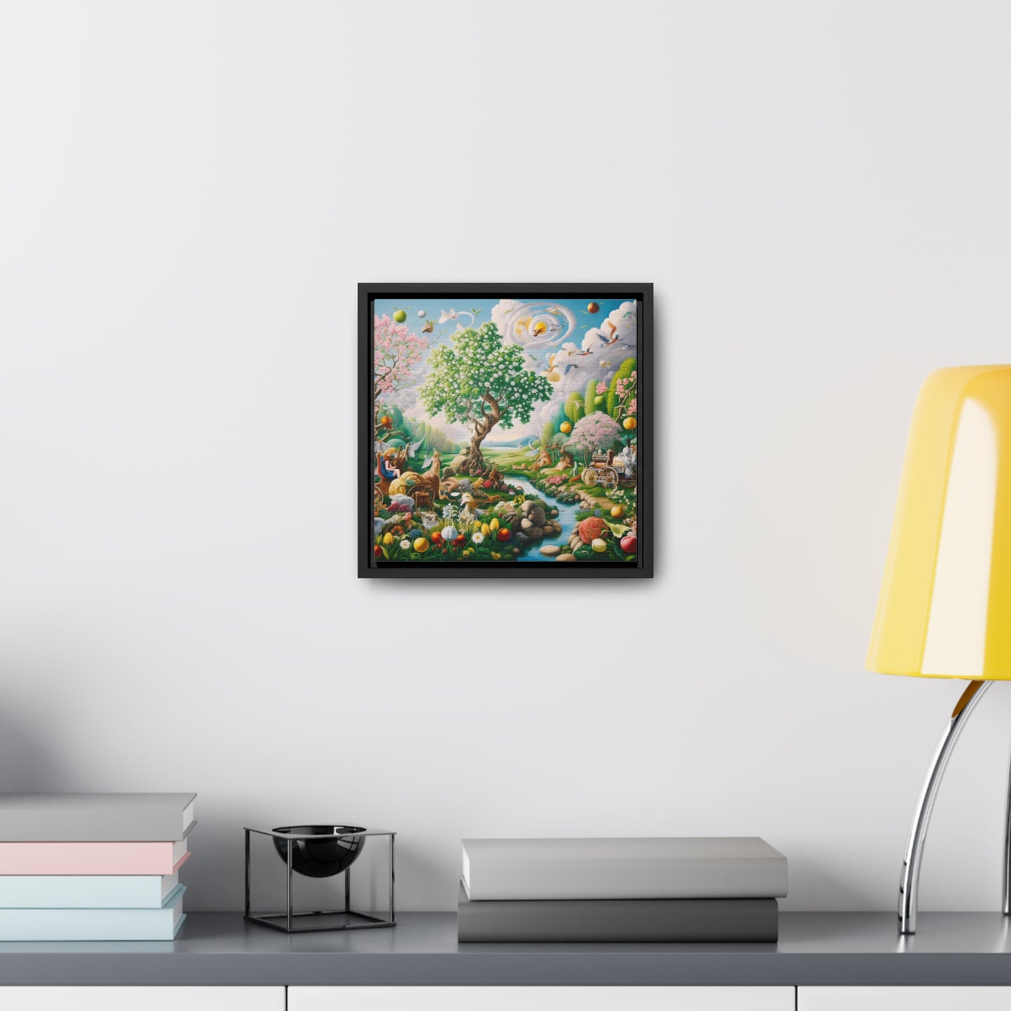 Framed Gallery Canvas Wrap - Spring 34