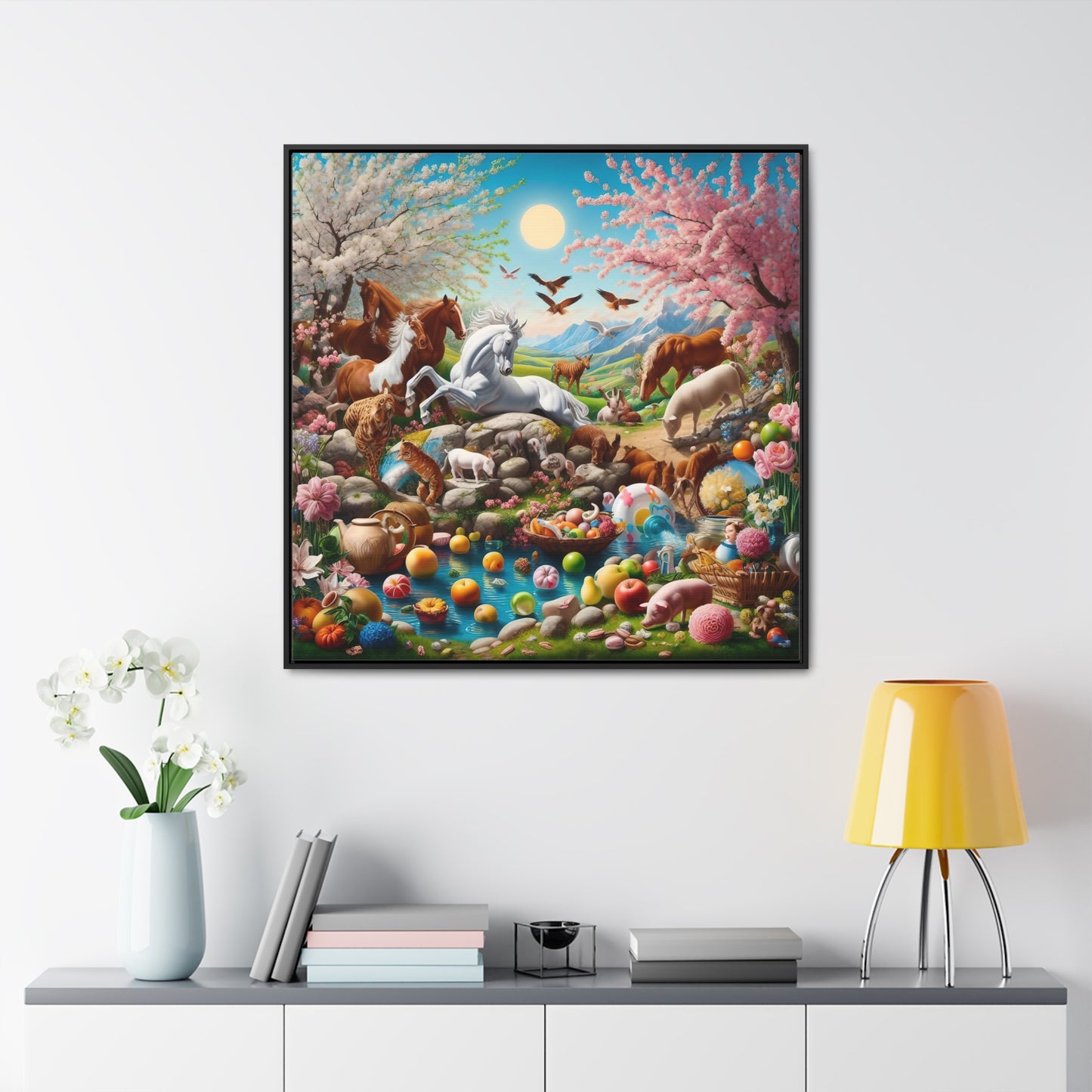 Framed Gallery Canvas Wrap - Spring 24