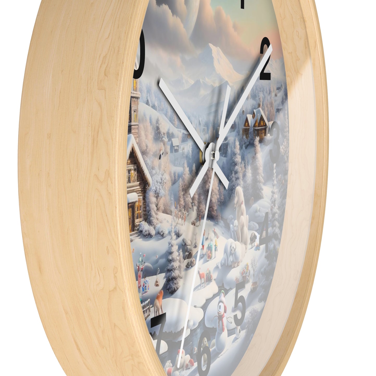 Wall Clock - Winter 104