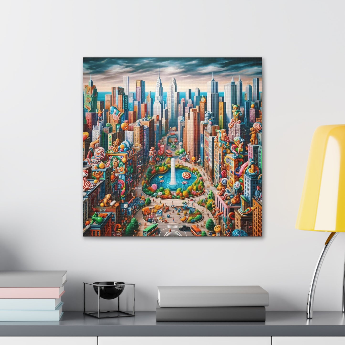 Canvas Gallery Wrap - City 8