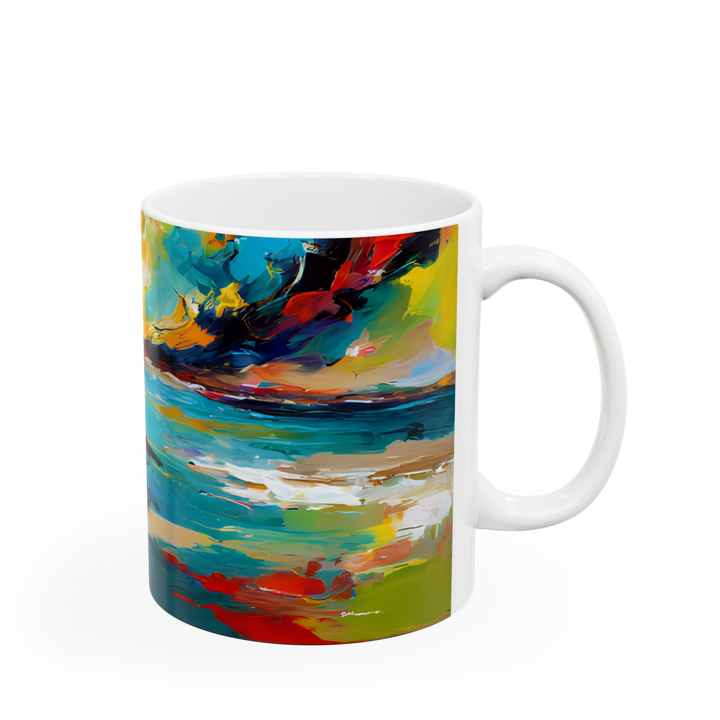 Ceramic Mug 11oz - Beach 13001