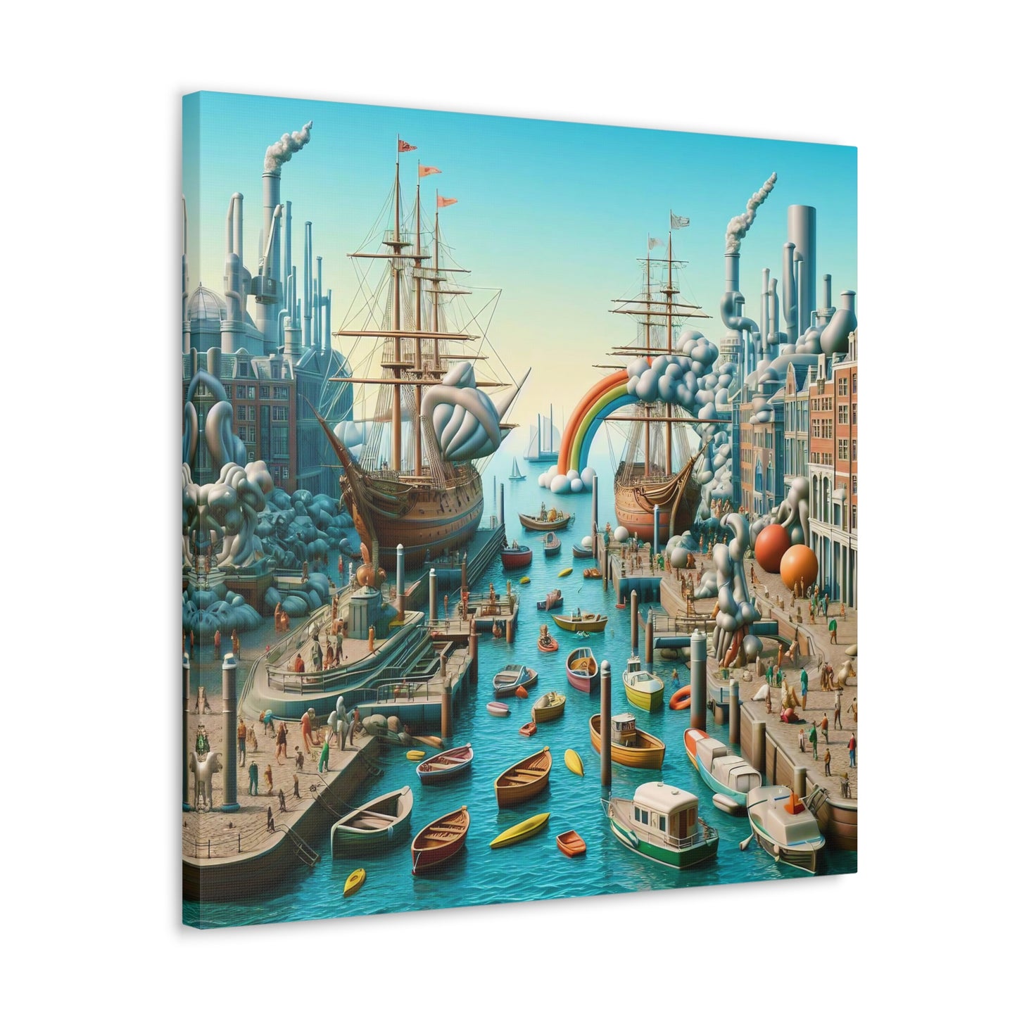 Canvas Gallery Wrap - Harbor 10