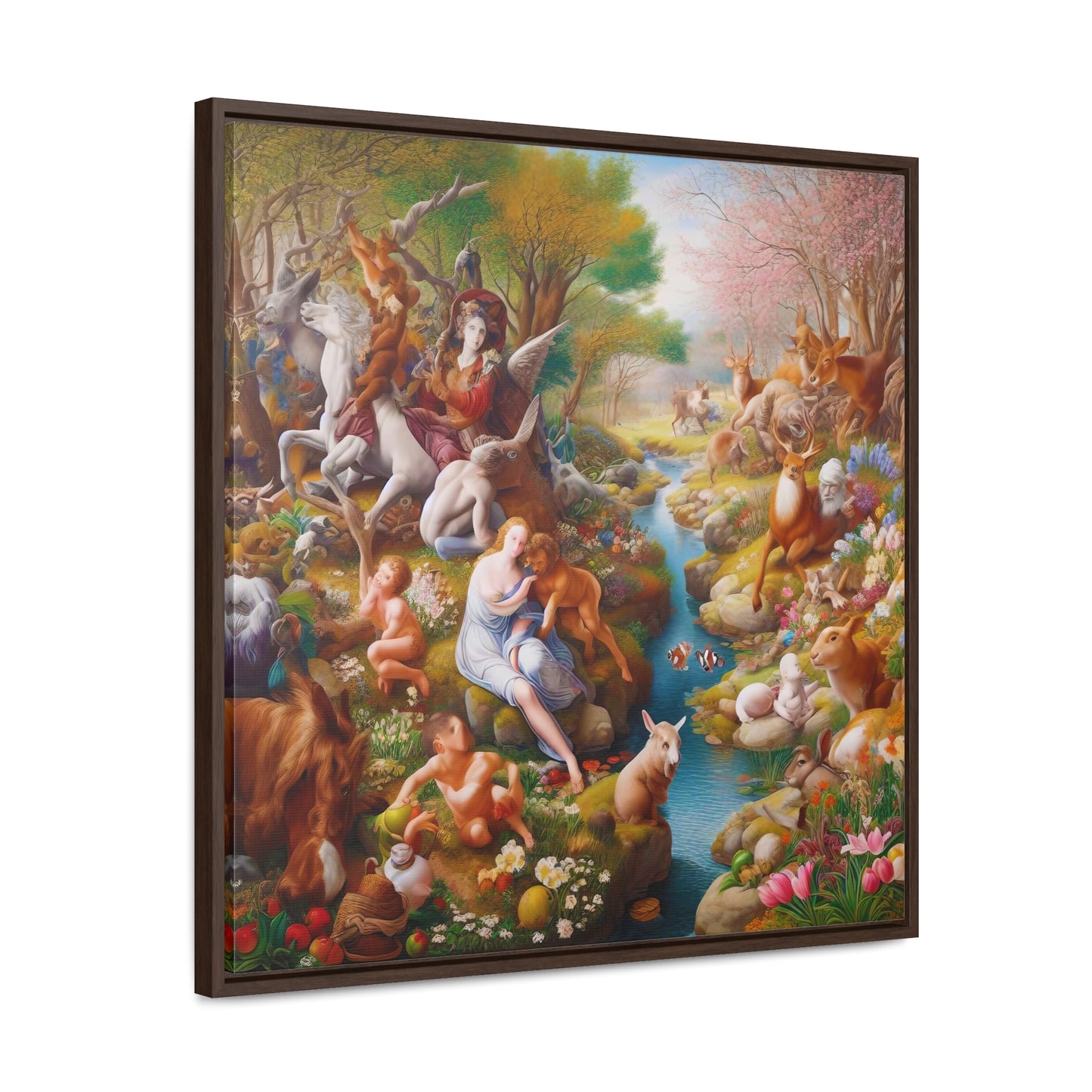 Framed Gallery Canvas Wrap - Spring 111