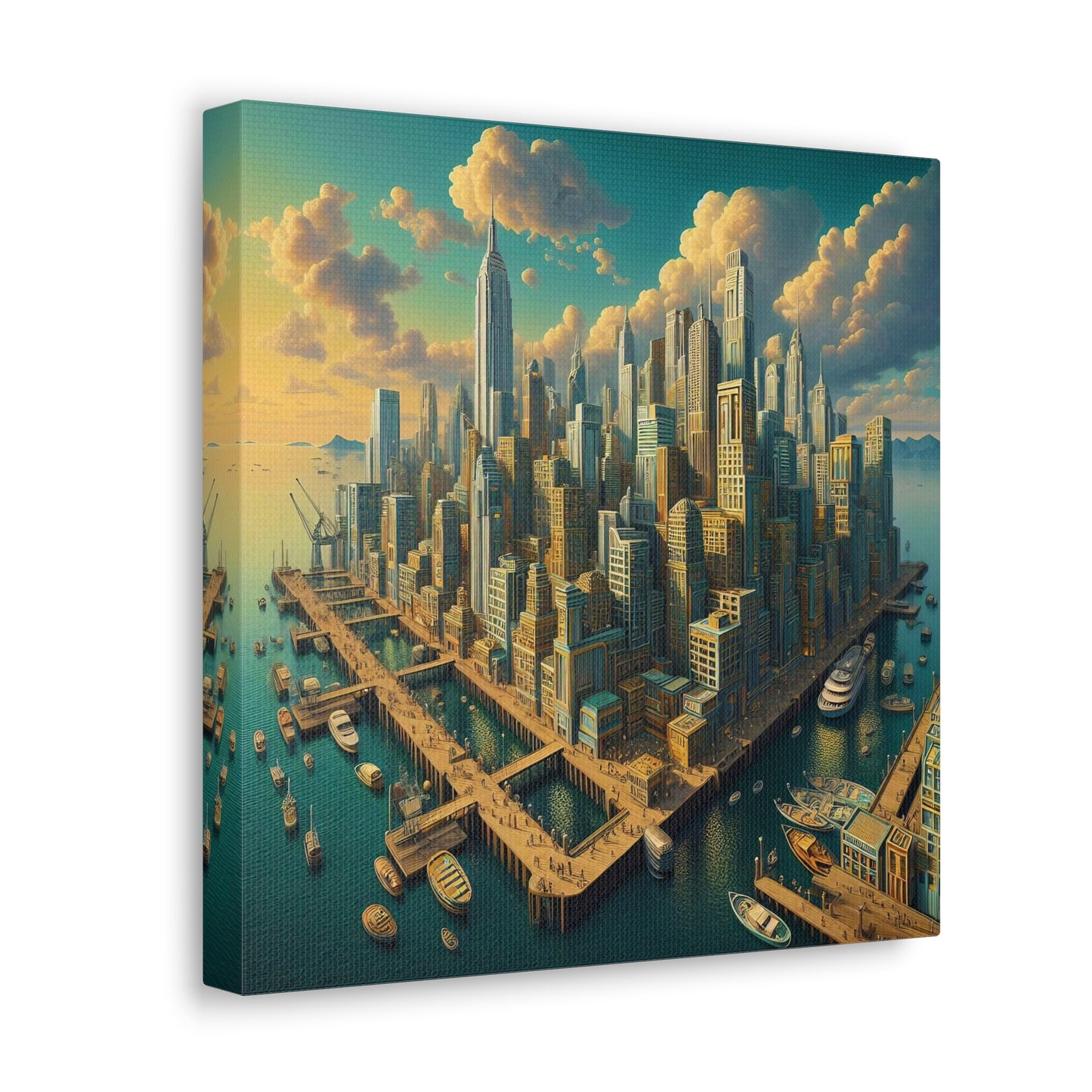 Canvas Gallery Wrap - Harbor 12