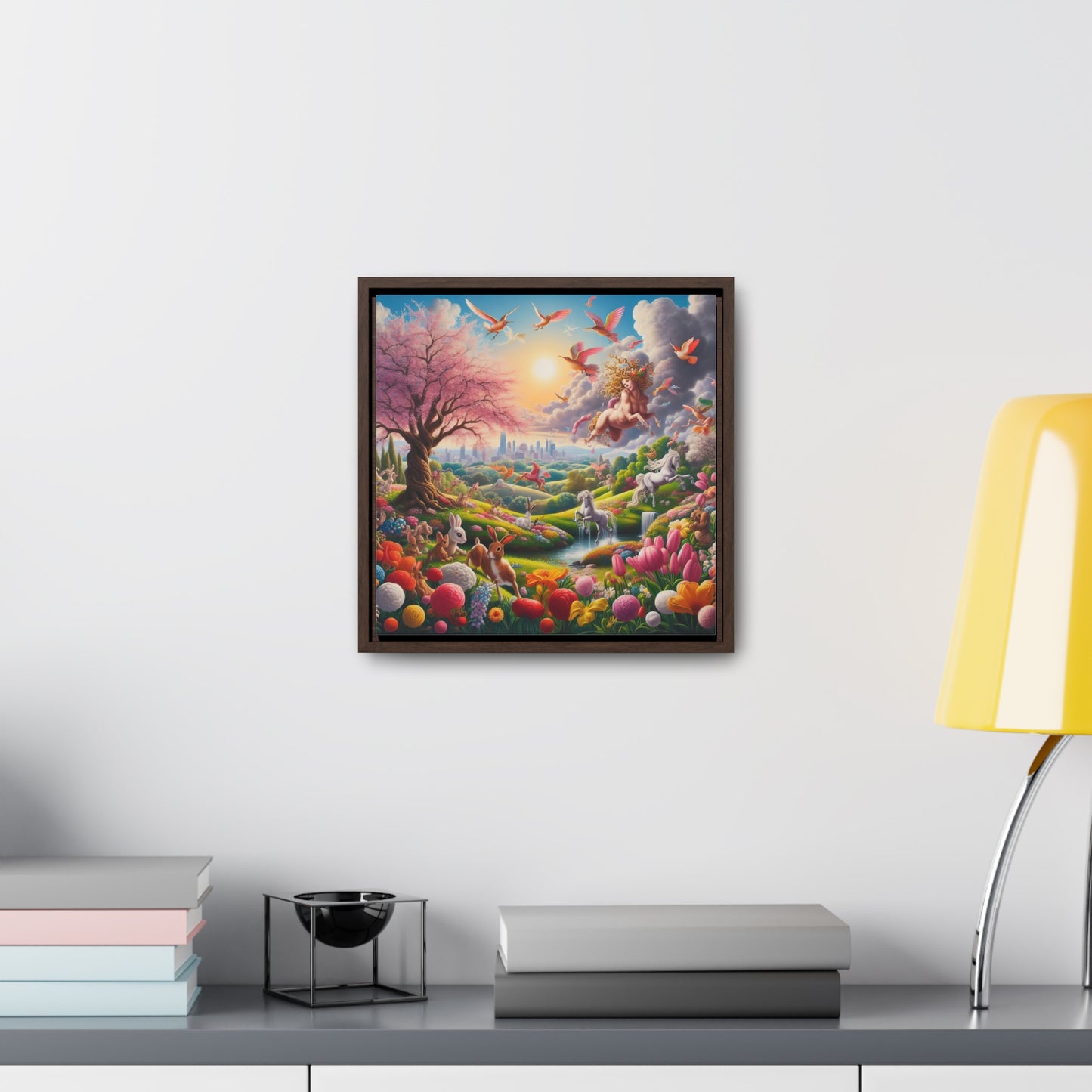 Framed Gallery Canvas Wrap - Spring 110