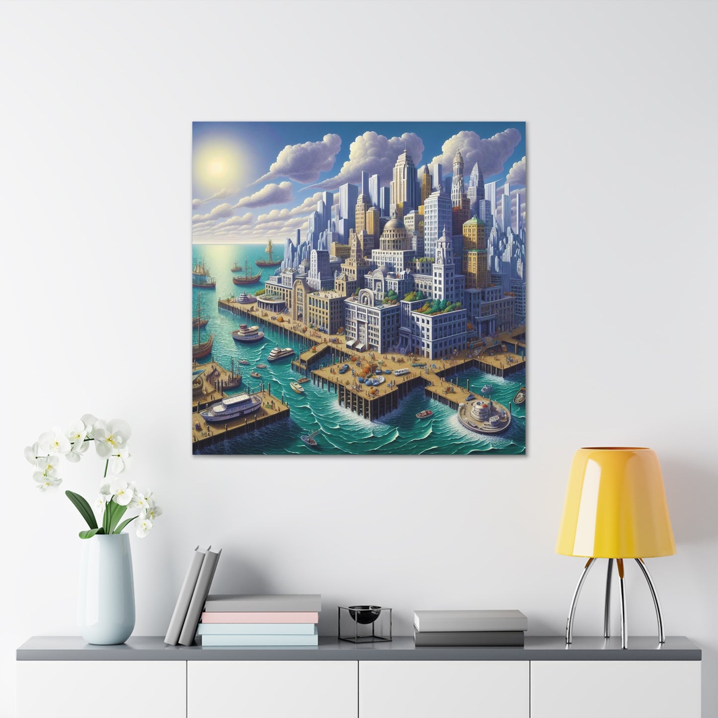 Canvas Gallery Wrap - Harbor 1