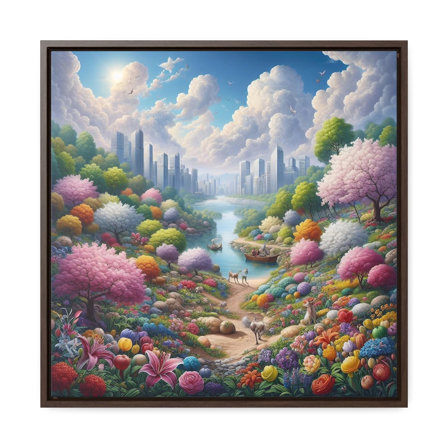 Framed Gallery Canvas Wrap - Spring 11