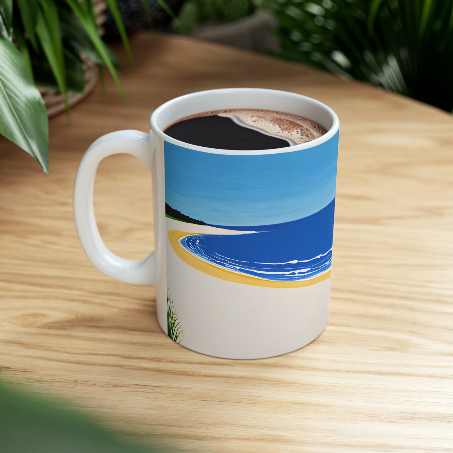 Ceramic Mug 11oz - Beach 10003