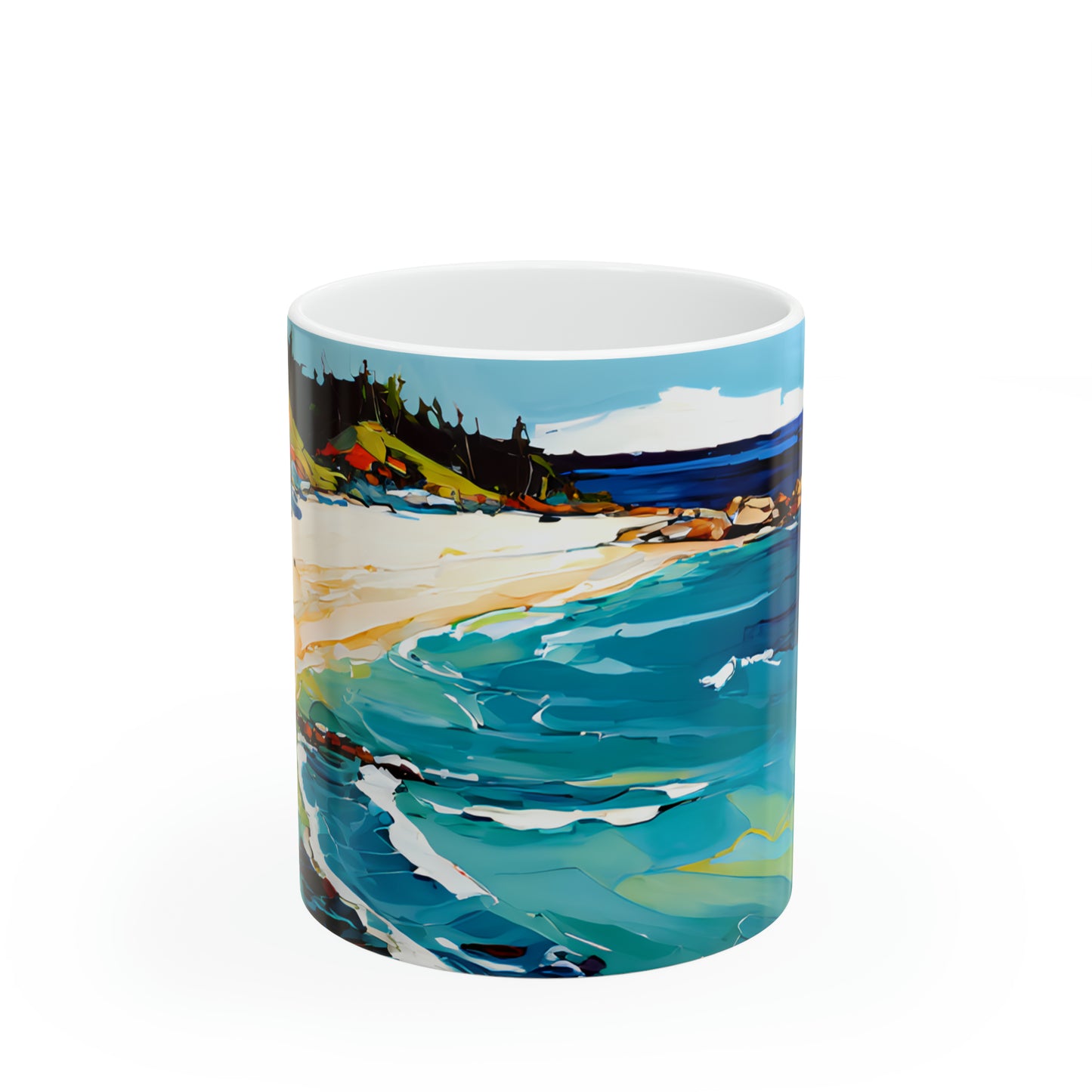 Ceramic Mug 11oz - Beach 11001