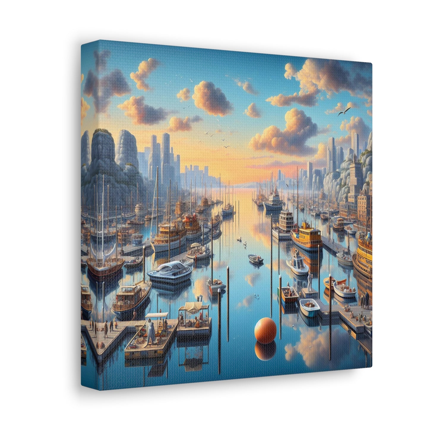 Canvas Gallery Wrap - Harbor 21