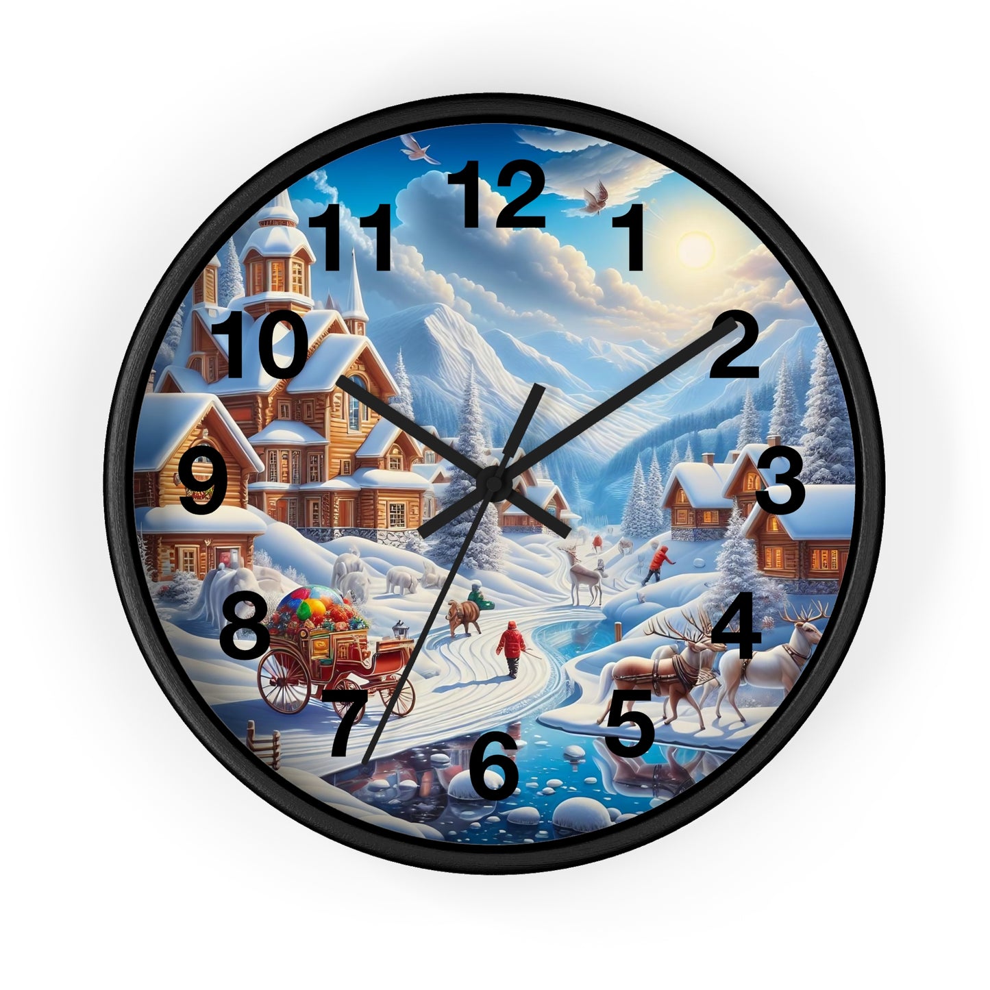 Wall Clock - Winter 115