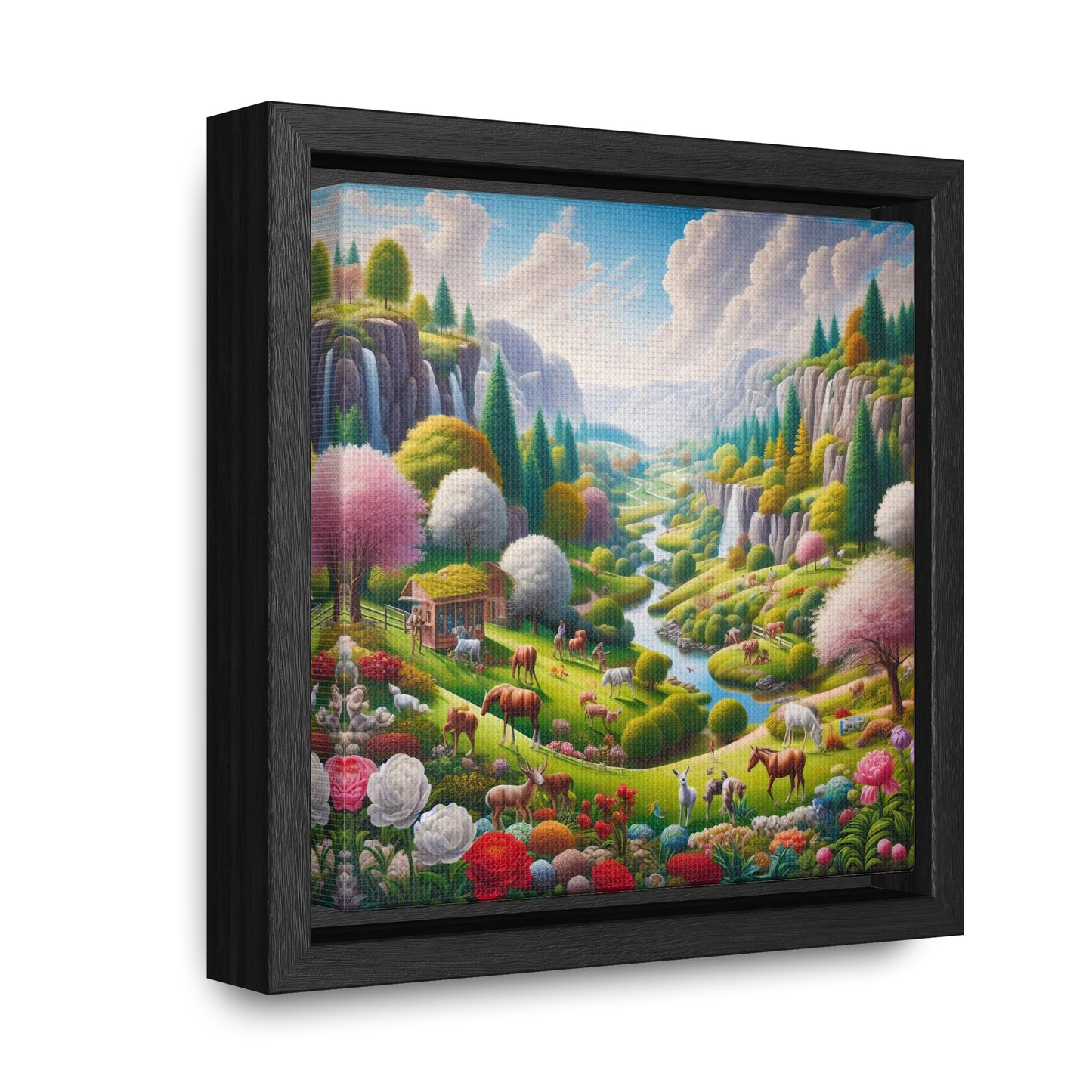 Framed Gallery Canvas Wrap - Spring 48