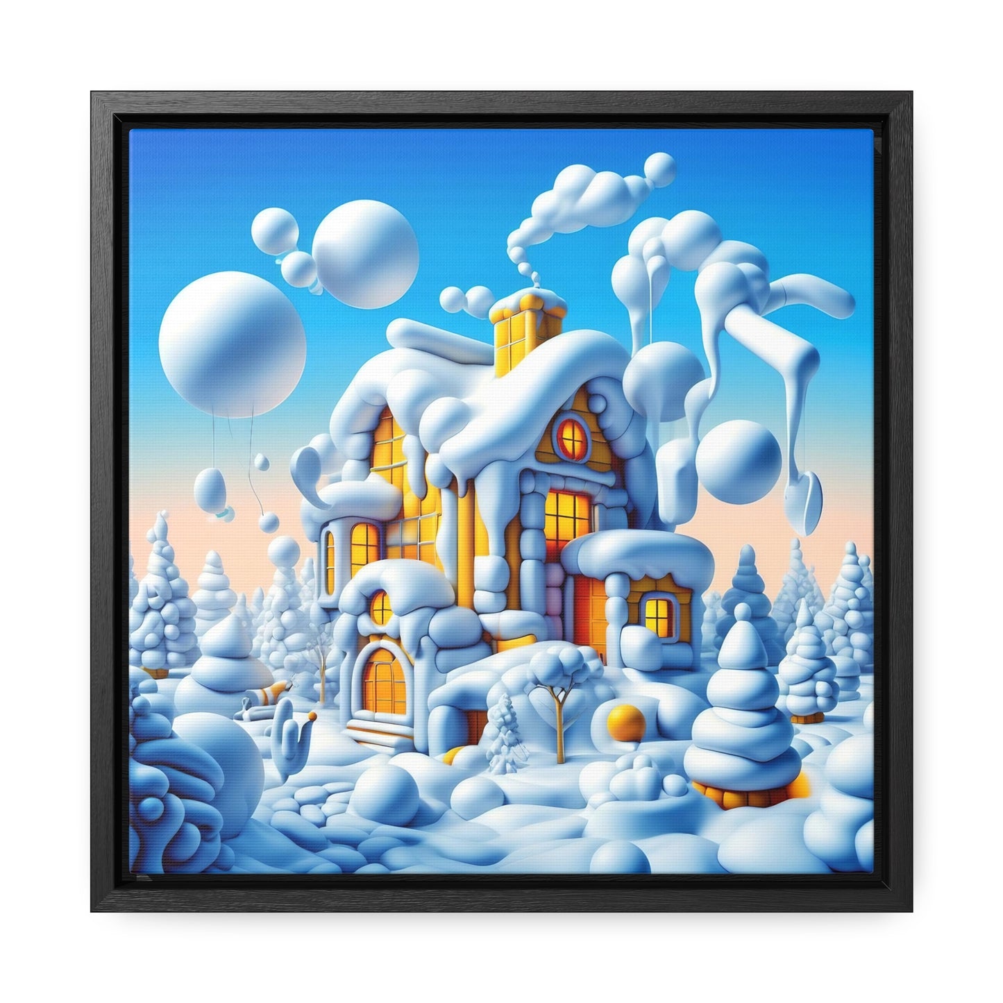 Framed Gallery Canvas Wrap - Winter 111