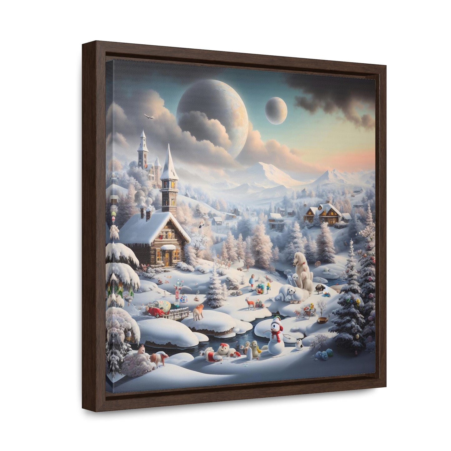 Framed Gallery Canvas Wrap - Winter 104