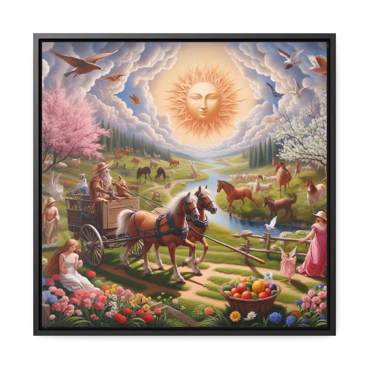 Framed Gallery Canvas Wrap - Spring 26