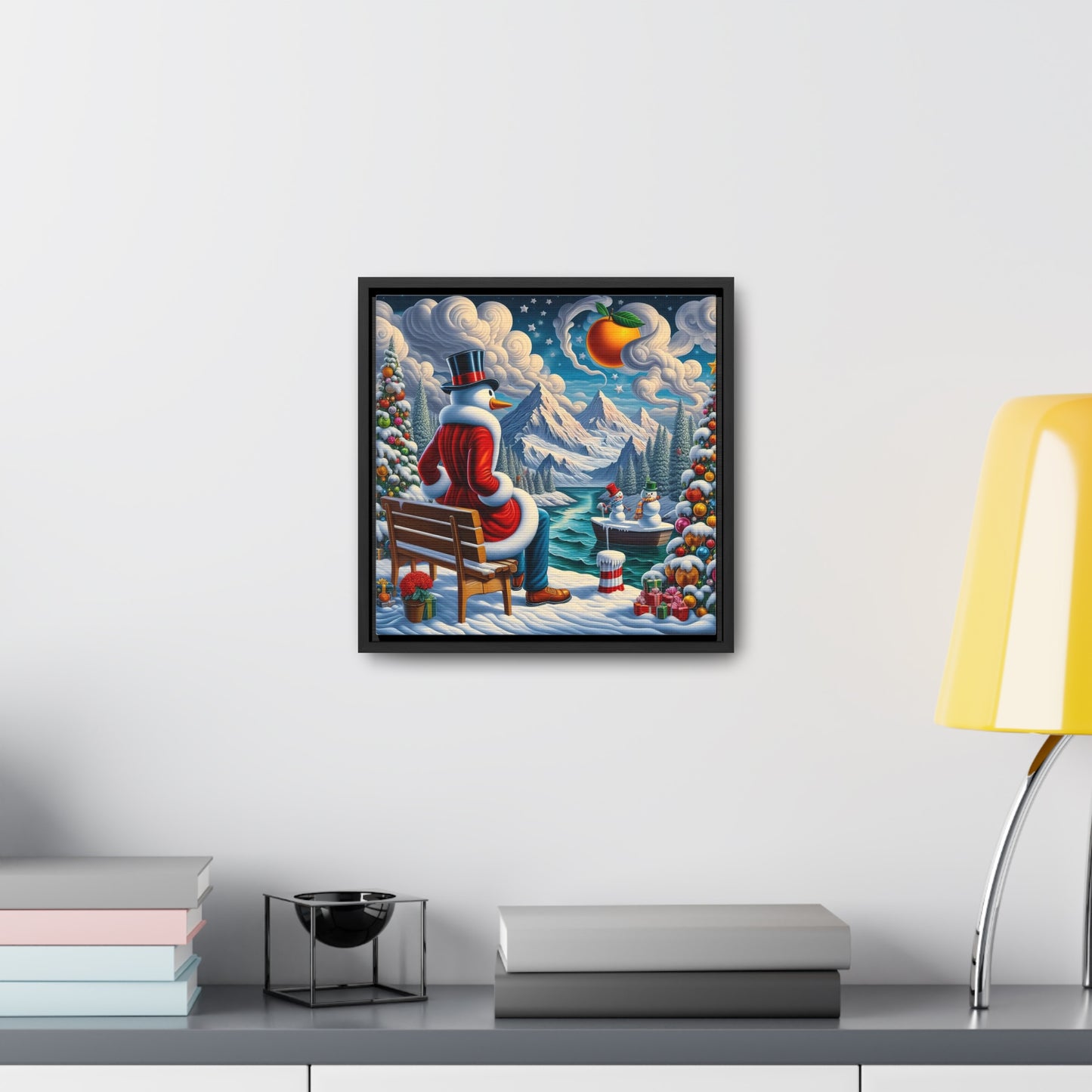 Framed Gallery Canvas Wrap - Winter 101