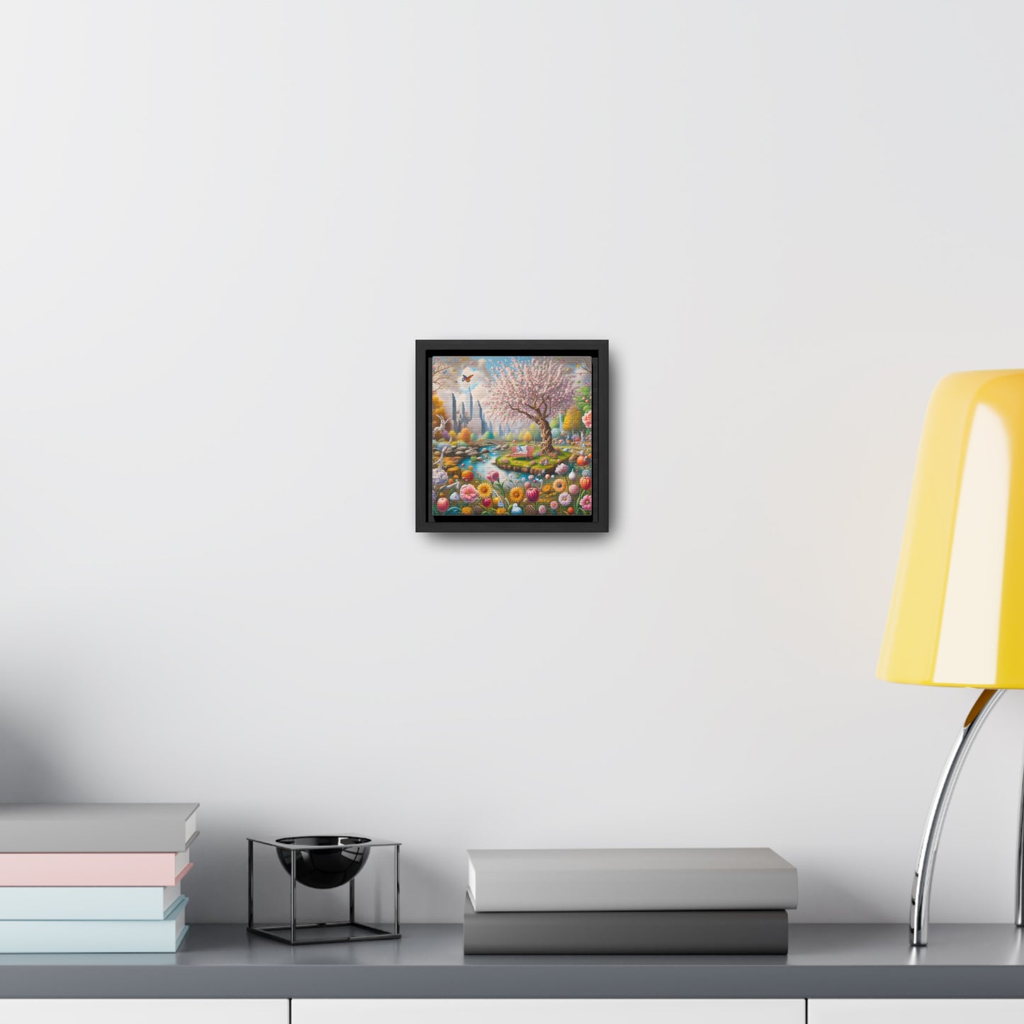 Framed Gallery Canvas Wrap - Spring 135