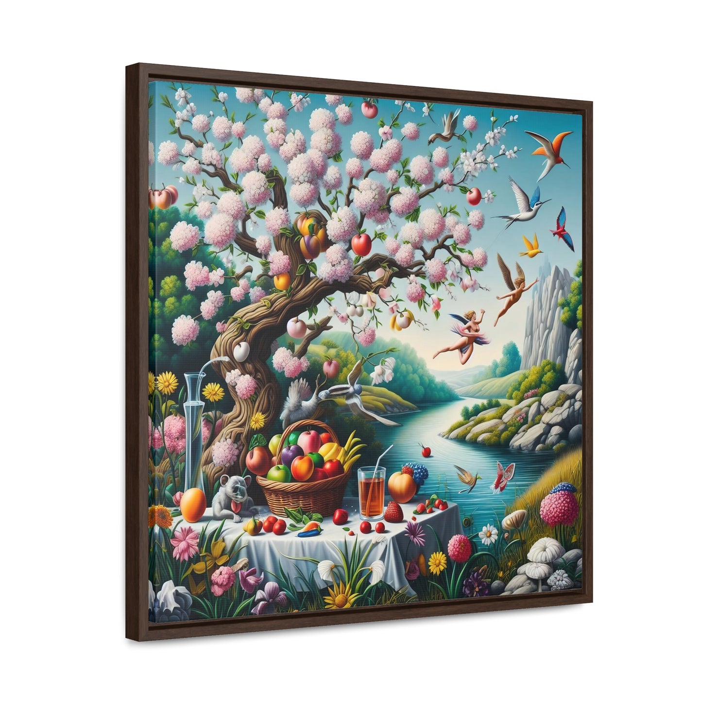 Framed Gallery Canvas Wrap - Spring 36