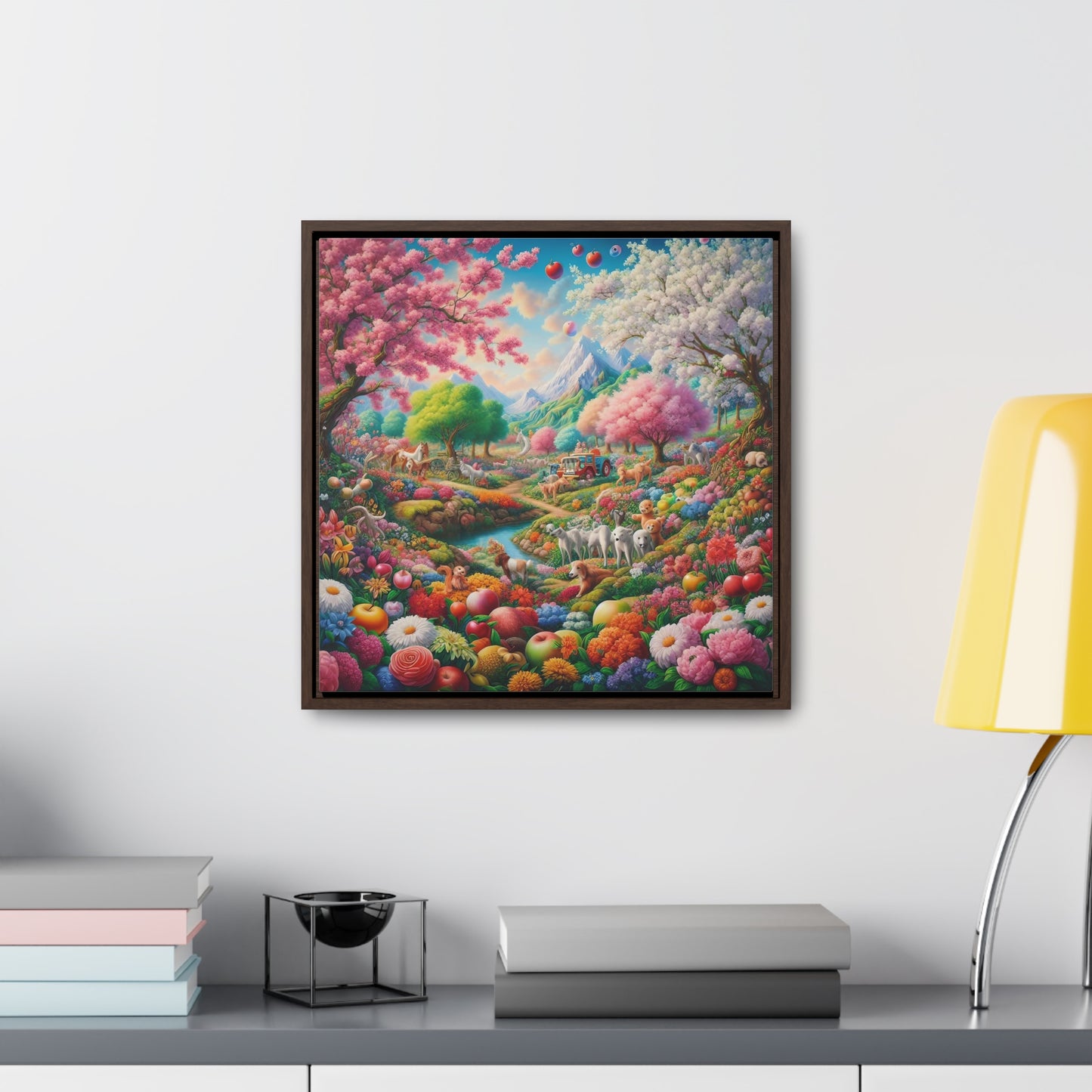 Framed Gallery Canvas Wrap - Spring 45