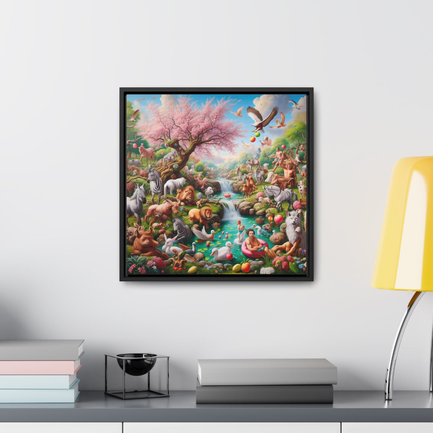 Framed Gallery Canvas Wrap - Spring 2