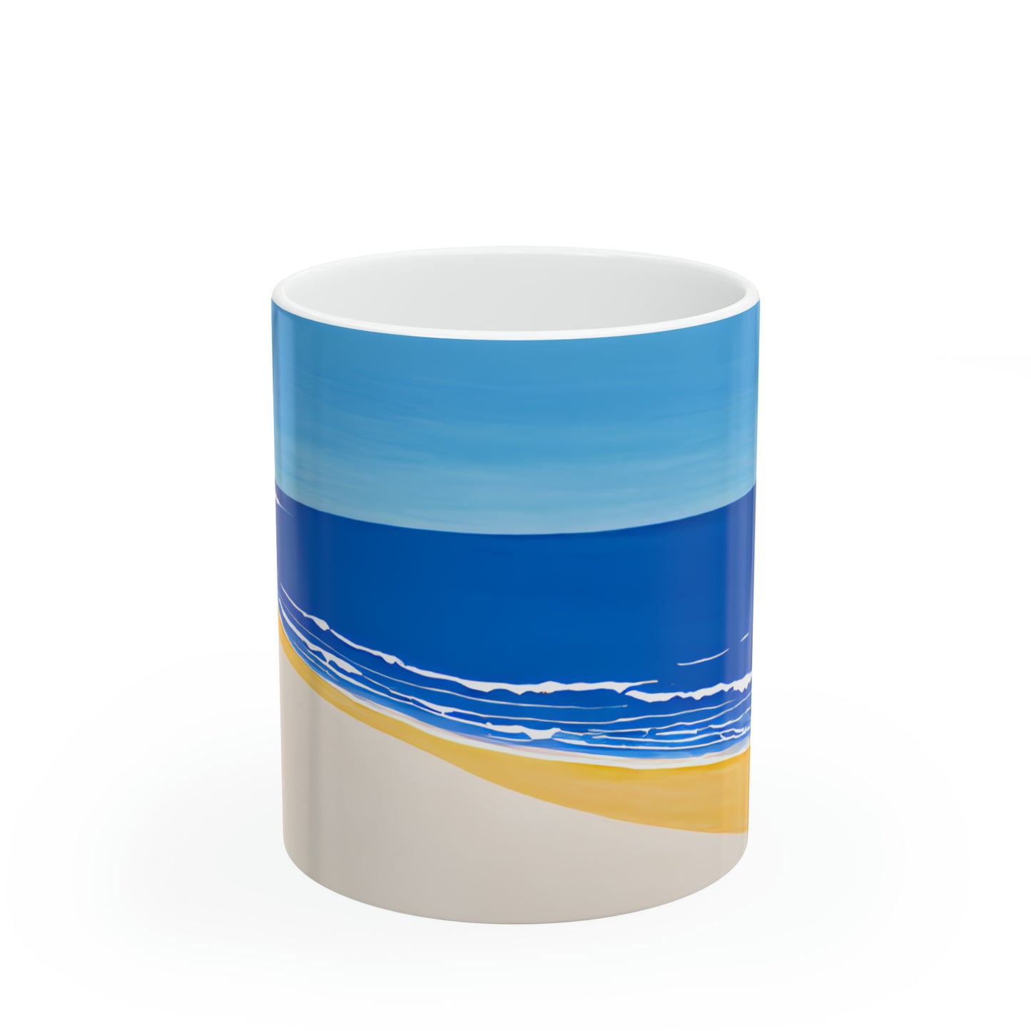 Ceramic Mug 11oz - Beach 10003