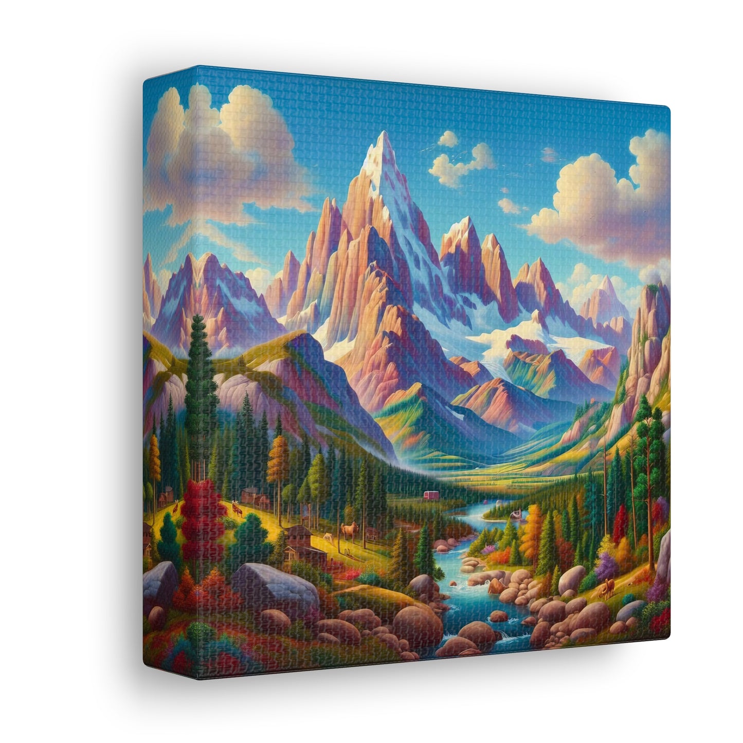 Canvas Gallery Wrap - Mountains 4