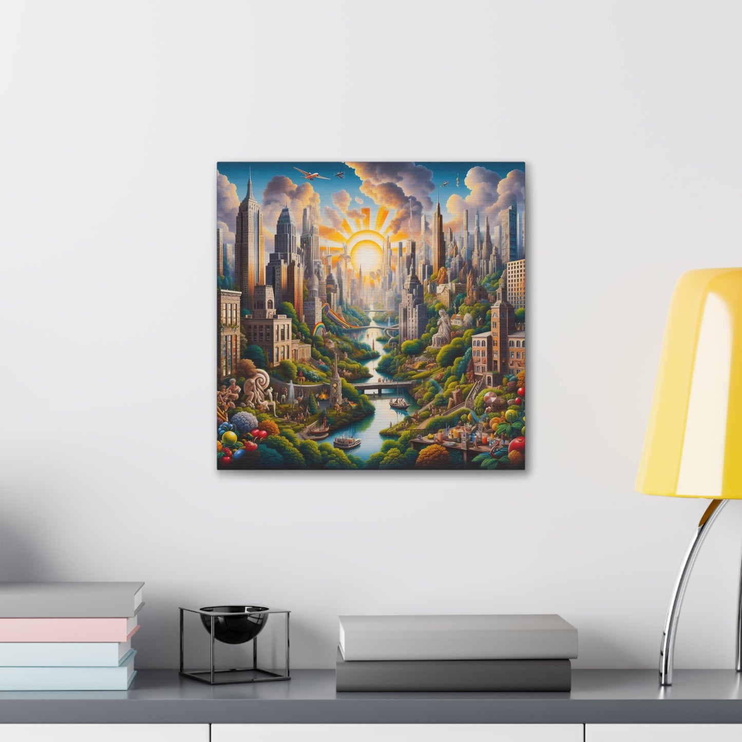 Canvas Gallery Wrap - City 3