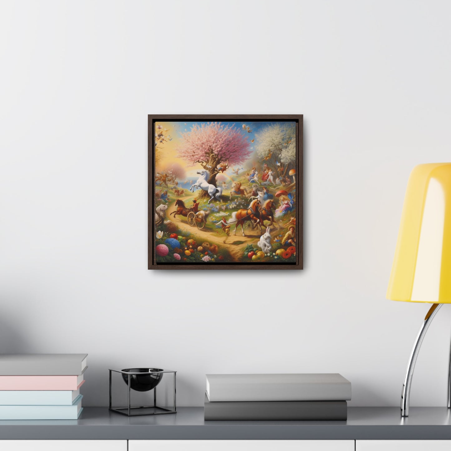 Framed Gallery Canvas Wrap - Spring 125