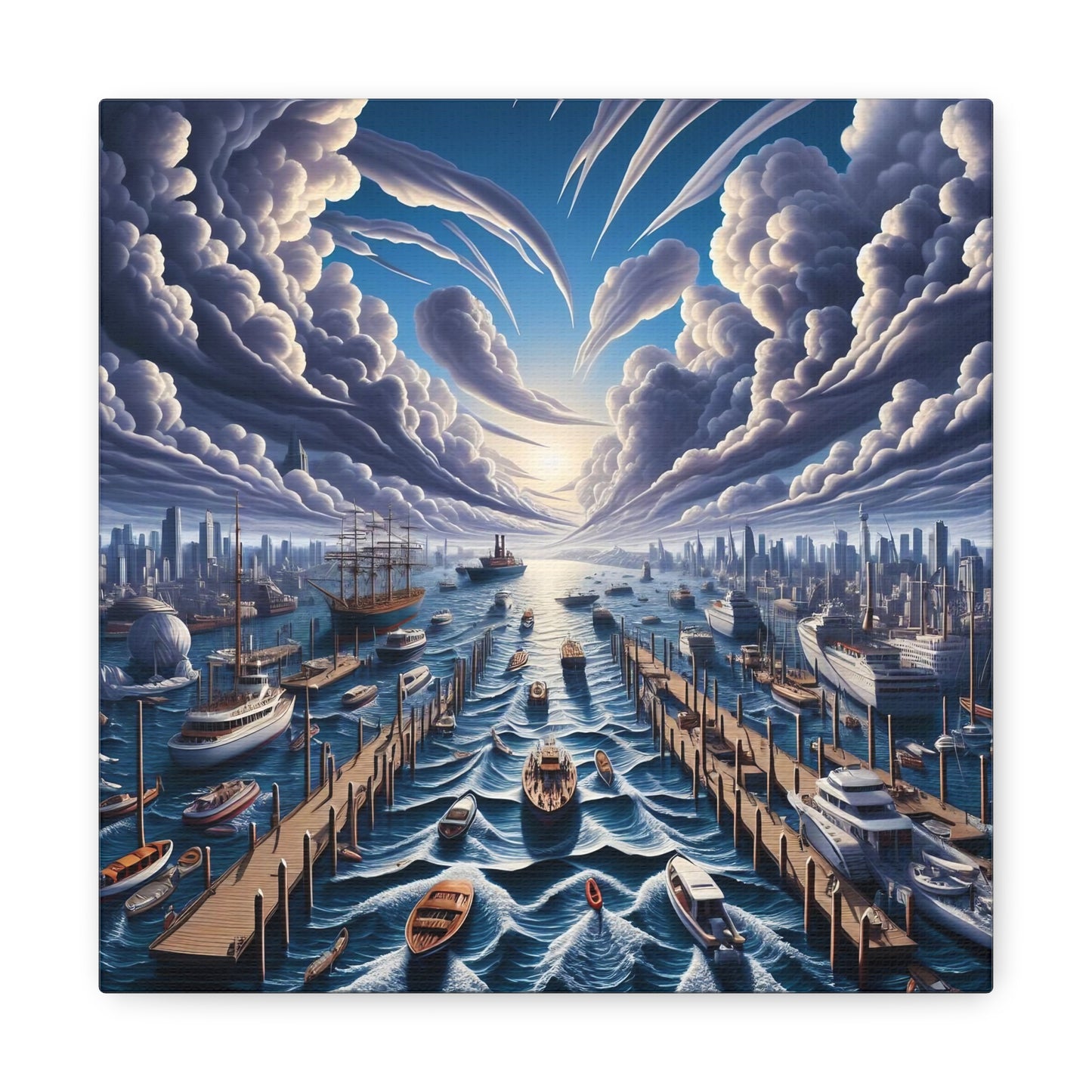 Canvas Gallery Wrap - Harbor 14