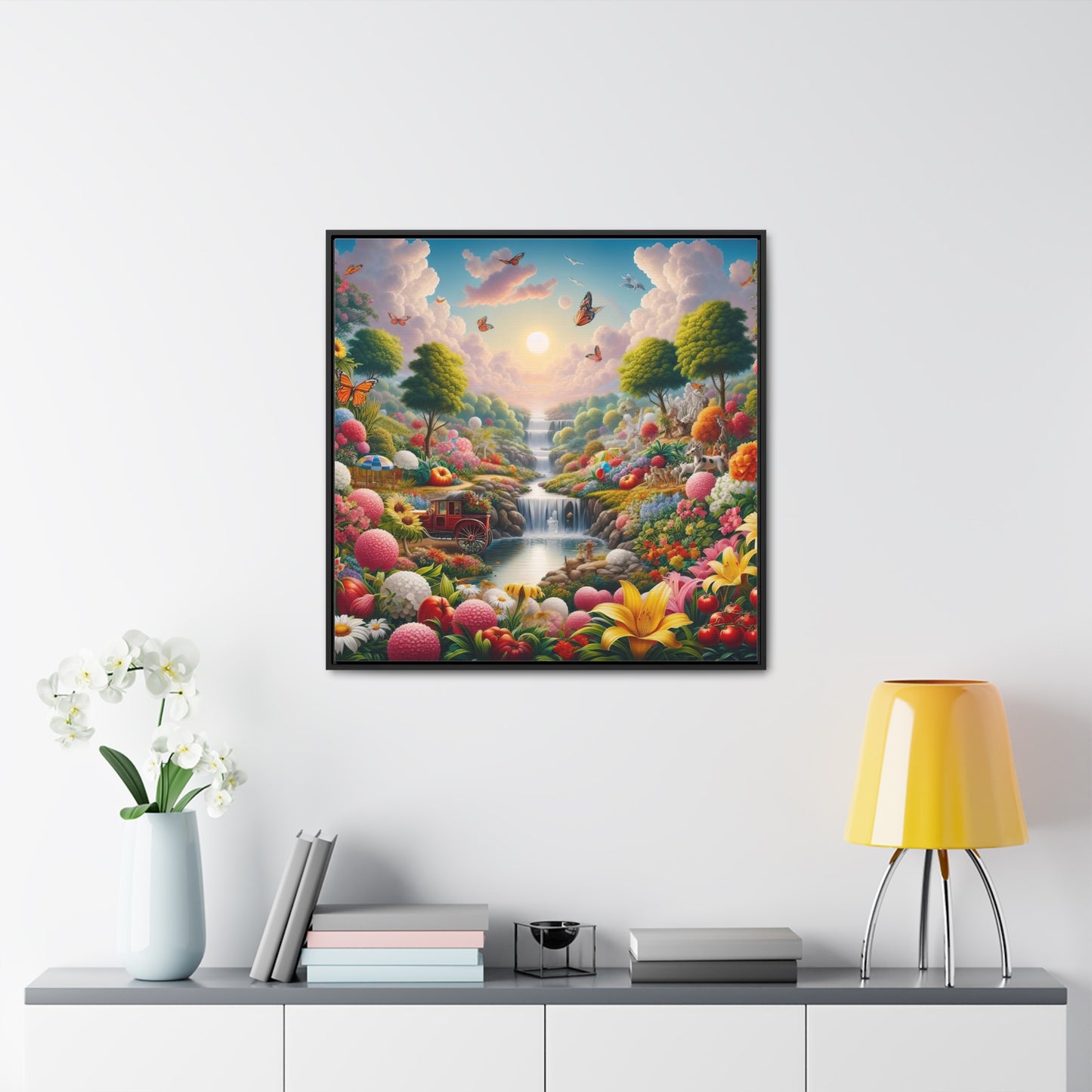 Framed Gallery Canvas Wrap - Spring 33