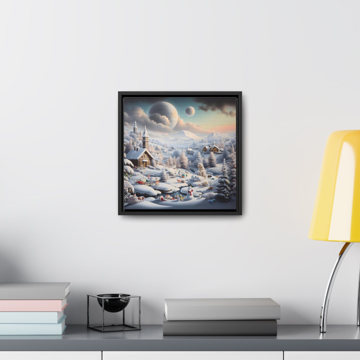 Framed Gallery Canvas Wrap - Winter 104