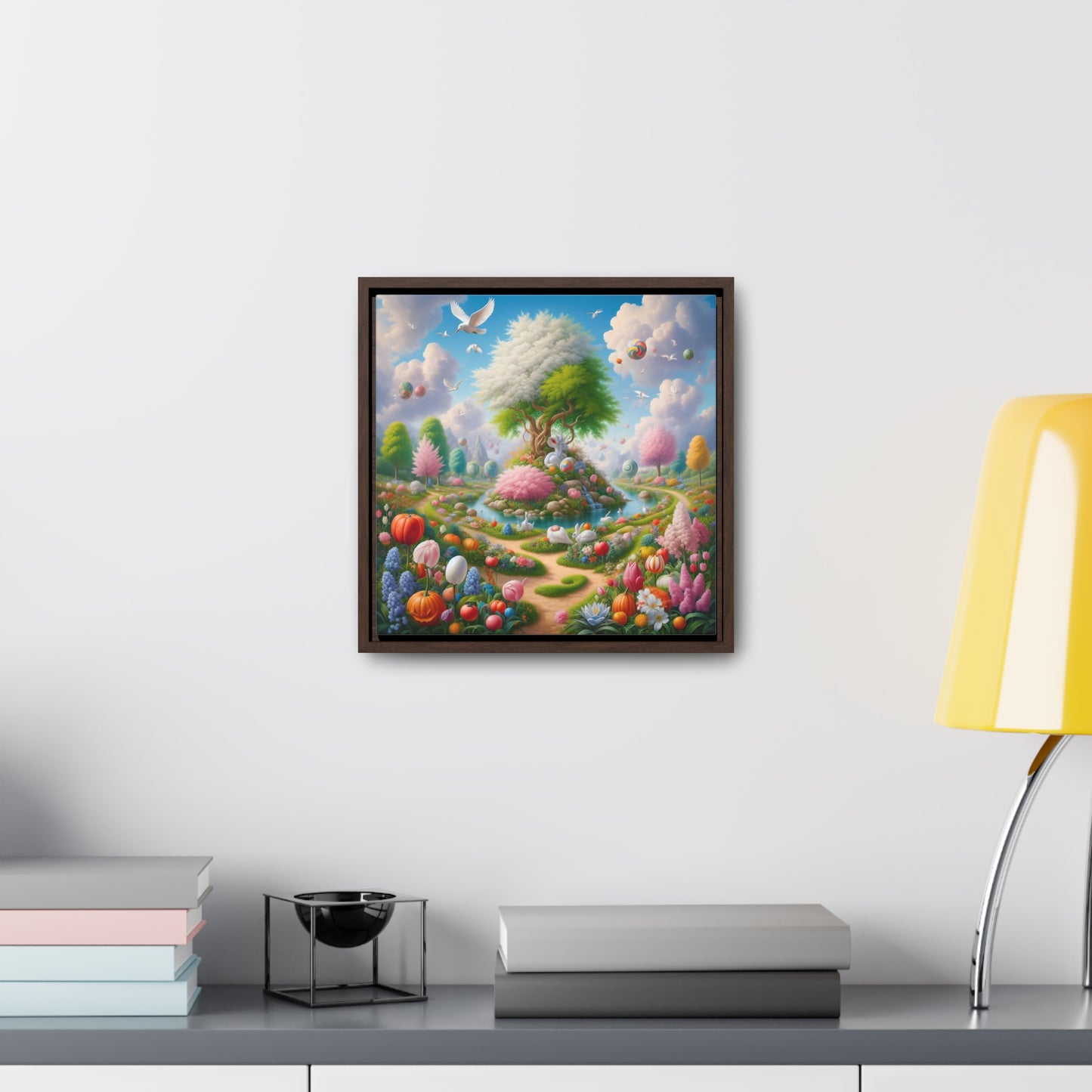 Framed Gallery Canvas Wrap - Spring 42