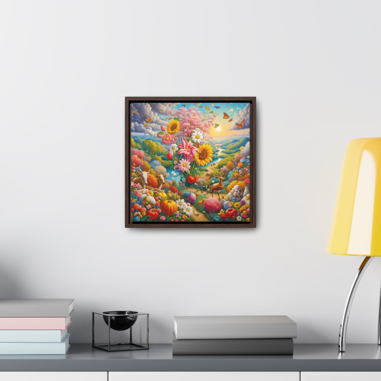 Framed Gallery Canvas Wrap - Spring 40