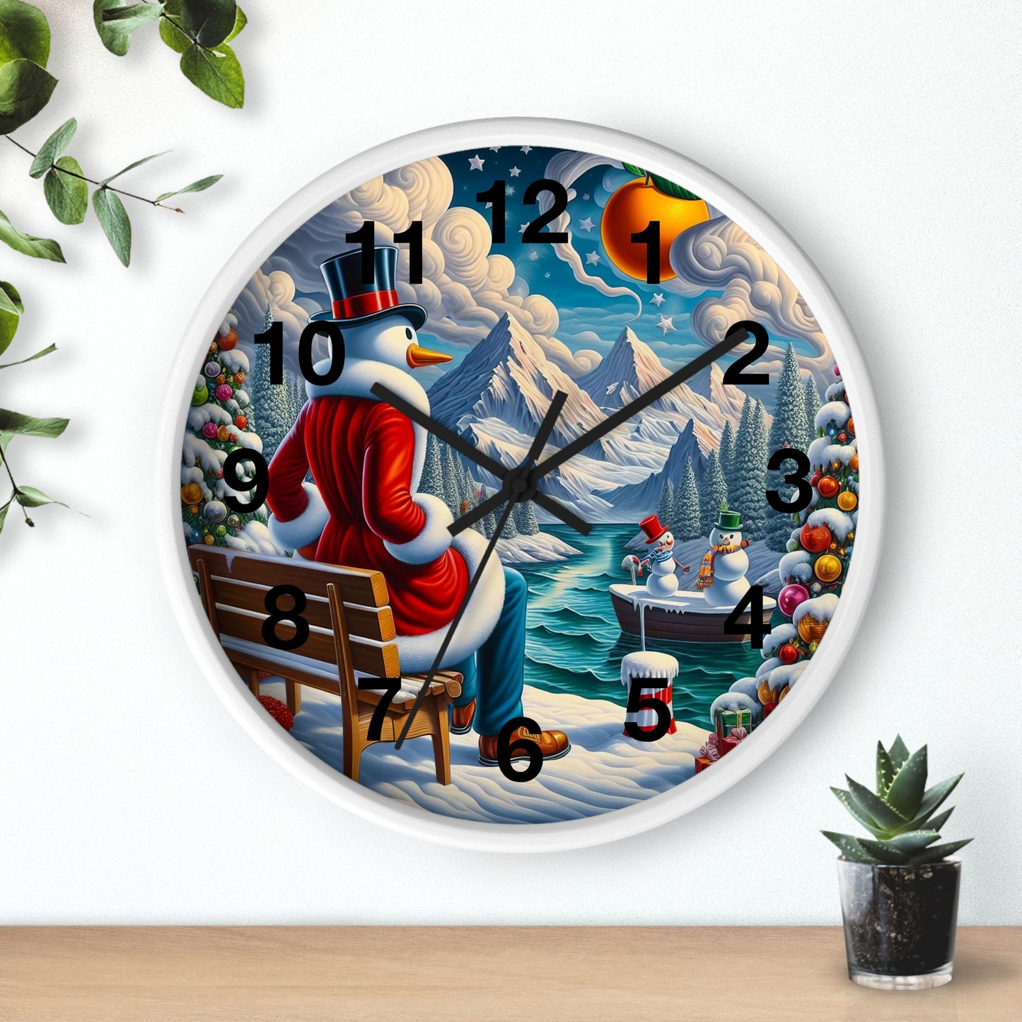 Wall Clock - Winter 101